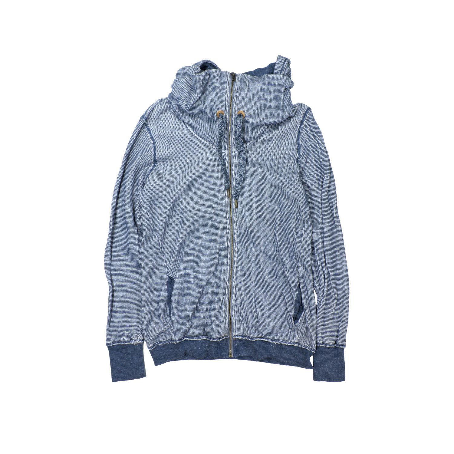 Diesel DIESEL .CO REVERSE SEWING KNITTED ZIP-HOODIE Size US S / EU 44-46 / 1 - 1 Thumbnail