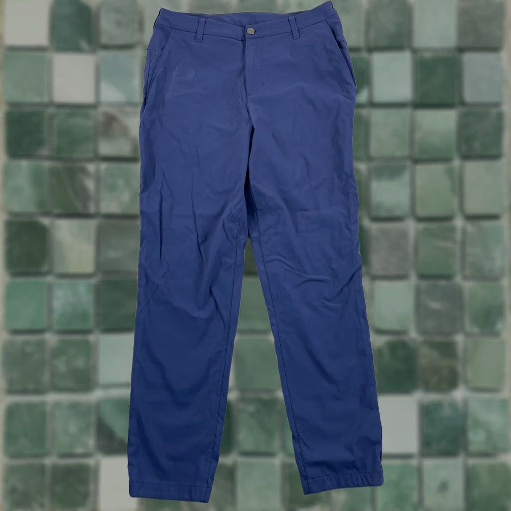 Lululemon Lululemon Commission Classic-Tapered Golf Pants Men 32 Navy Performance Color Blue Chino Pockets Stretch Lightweight Inseam 30 Boy? Size US 32 / EU 48 - 1 Thumbnail