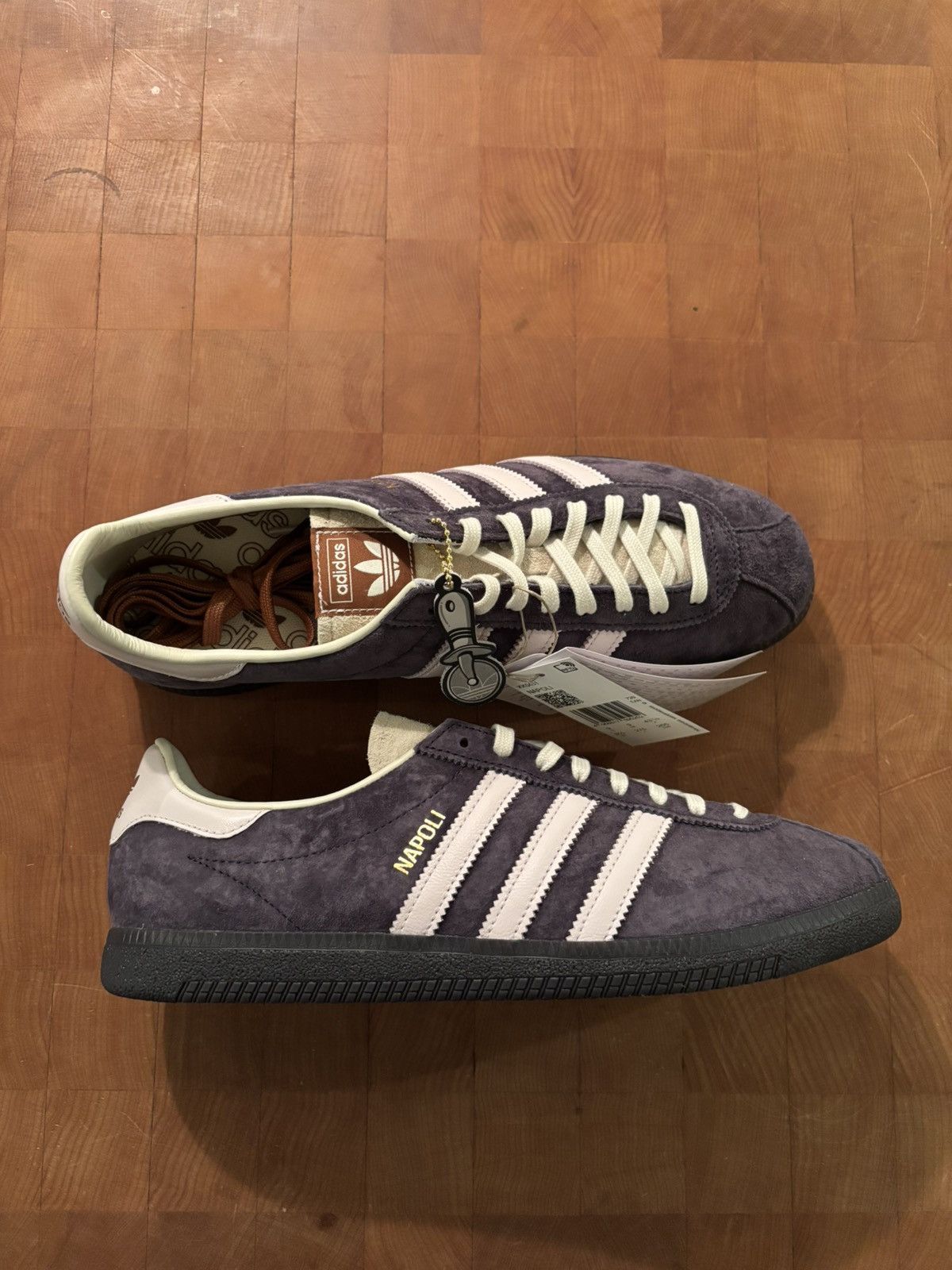 Adidas Adidas Napoli “Shadow Violet” Size US 9.5 / EU 42-43 - 1 Thumbnail