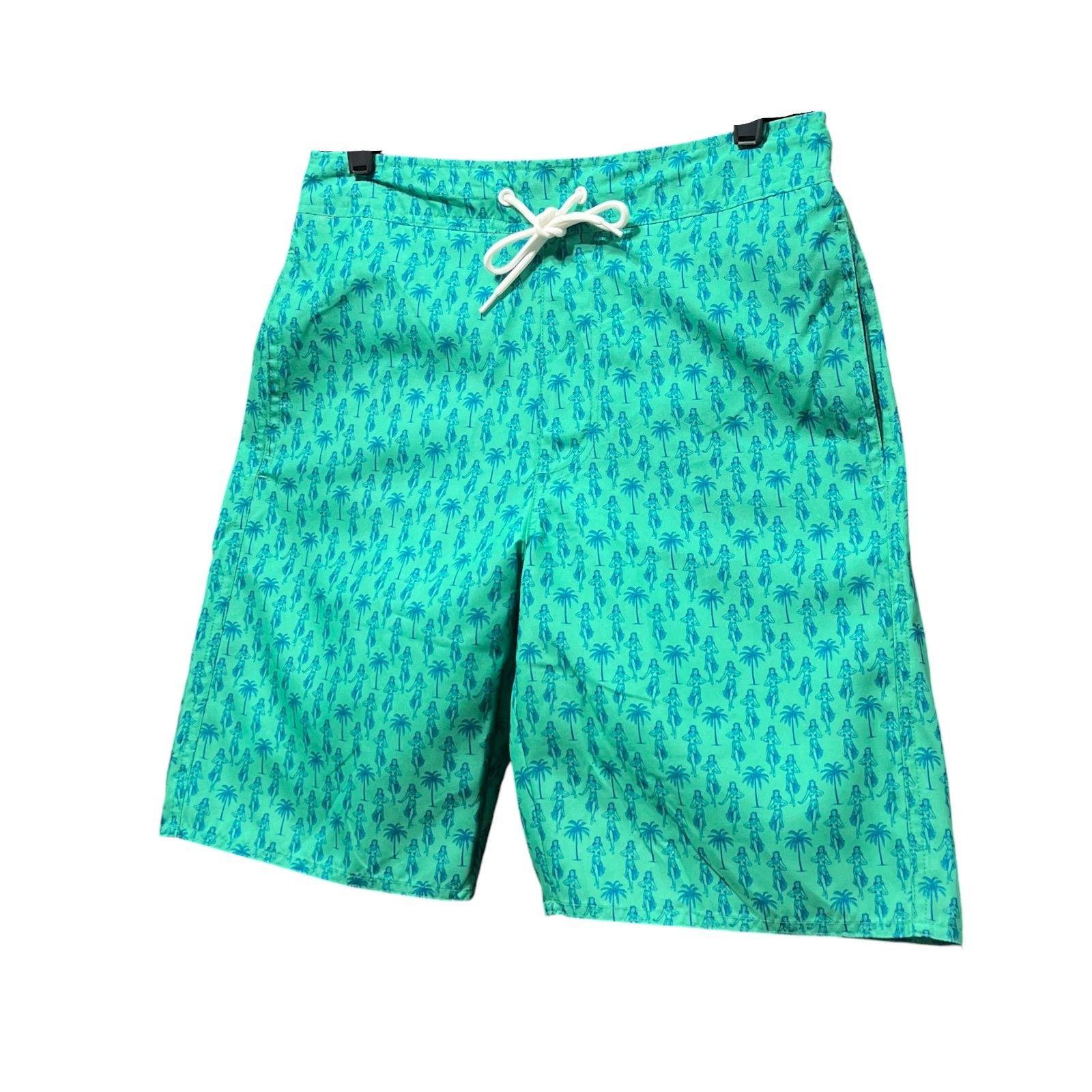 Other St. John's Bay - Men's Board Shorts - 9" Inseam - Green Hula Size ONE SIZE - 20 Thumbnail