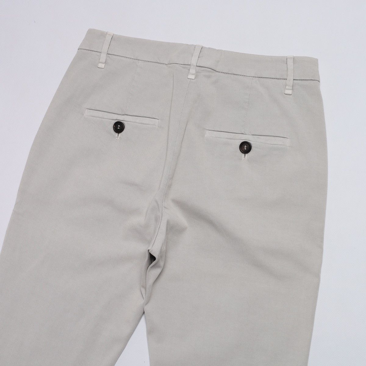 Brunello Cucinelli Brunello Cucinelli Washed Denim Cotton Trousers Pants Grey Size 27" / US 4 / IT 40 - 12 Thumbnail