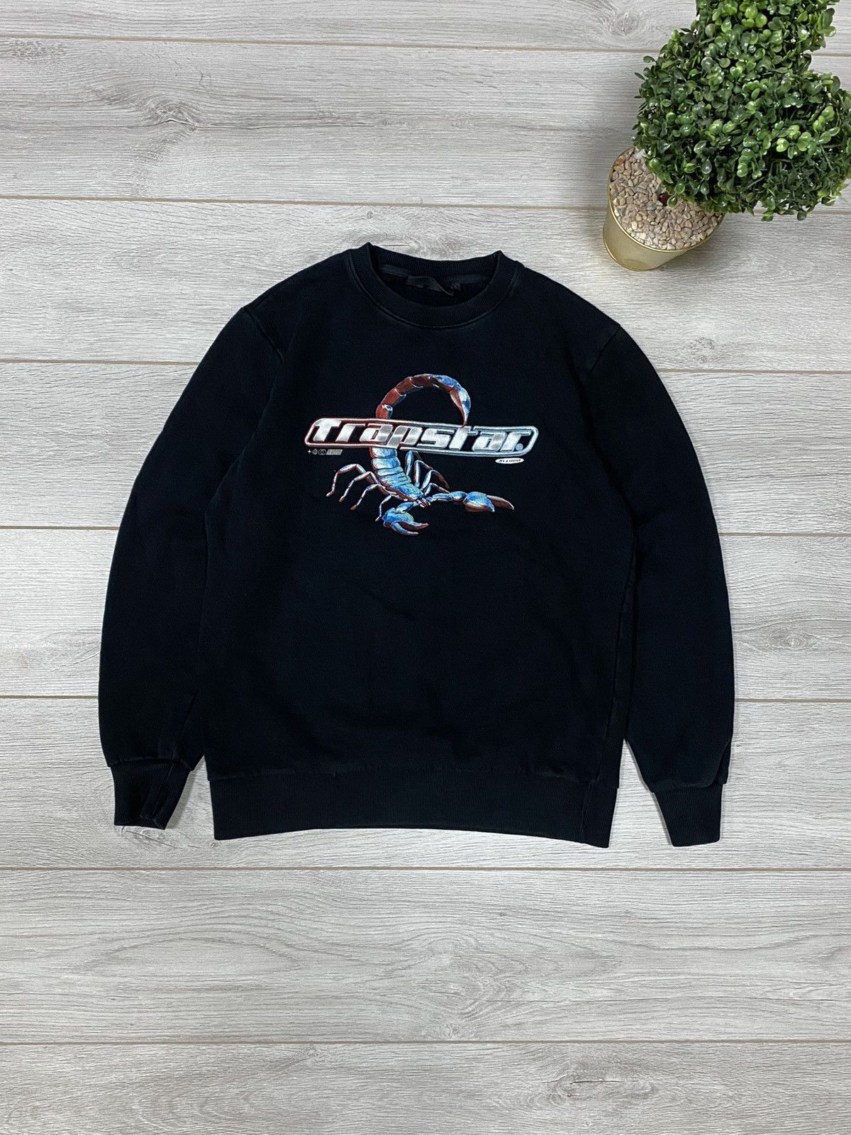 Trapstar London Trapstar London RARE 🦂 scorpion big logo England sweatshirt Size US M / EU 48-50 / 2 - 4 Thumbnail