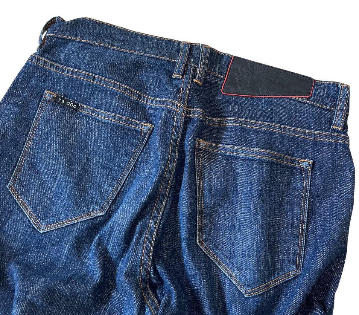 Yohji Yamamoto TAX FREE 🇺🇸 Yohji yamamoto y-3 classic indigo blue jeans Size US 30 / EU 46 - 3 Thumbnail