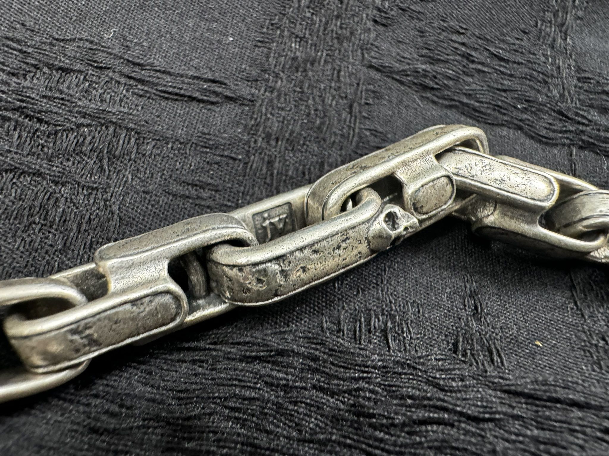 John Varvatos JOHN VARVATOS Distressed"Chain Necklace in .925 MSRP $1598 Size ONE SIZE - 5 Thumbnail