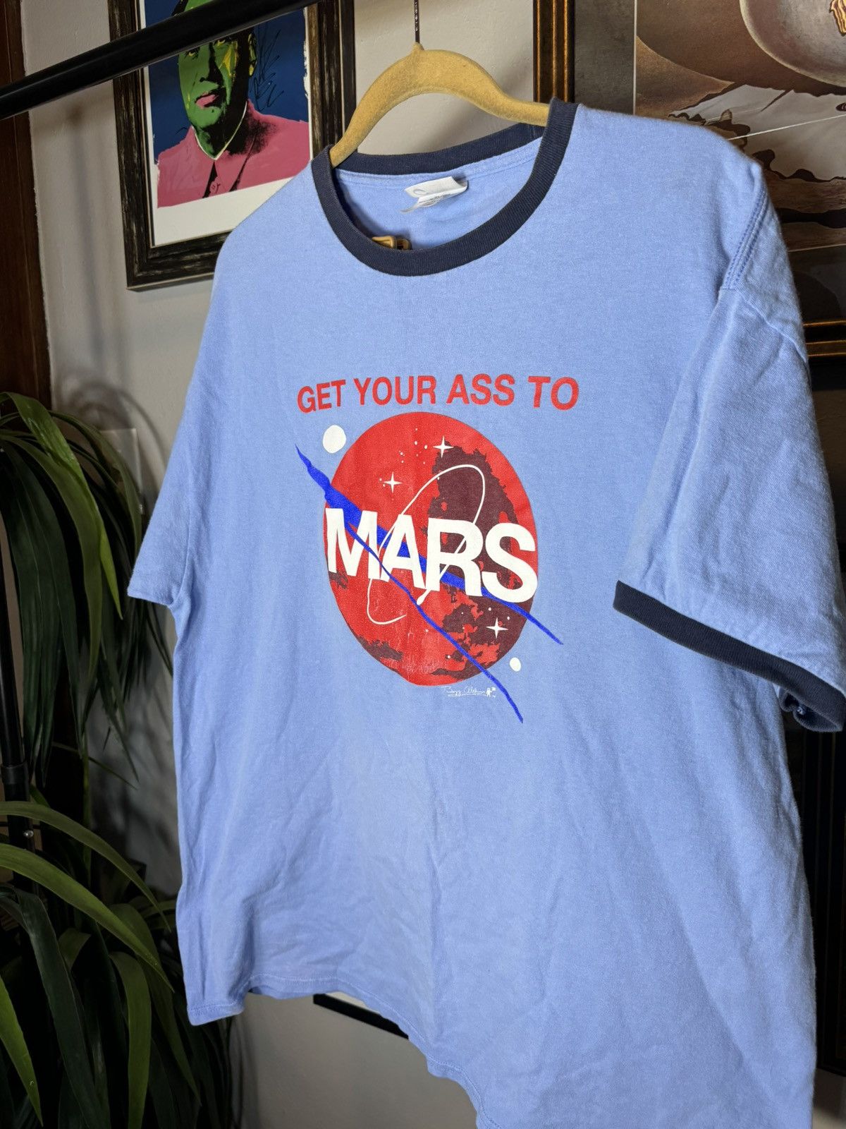 Vintage Vintage Get Your Ass to Mars Shirt Size US L / EU 52-54 / 3 - 3 Thumbnail