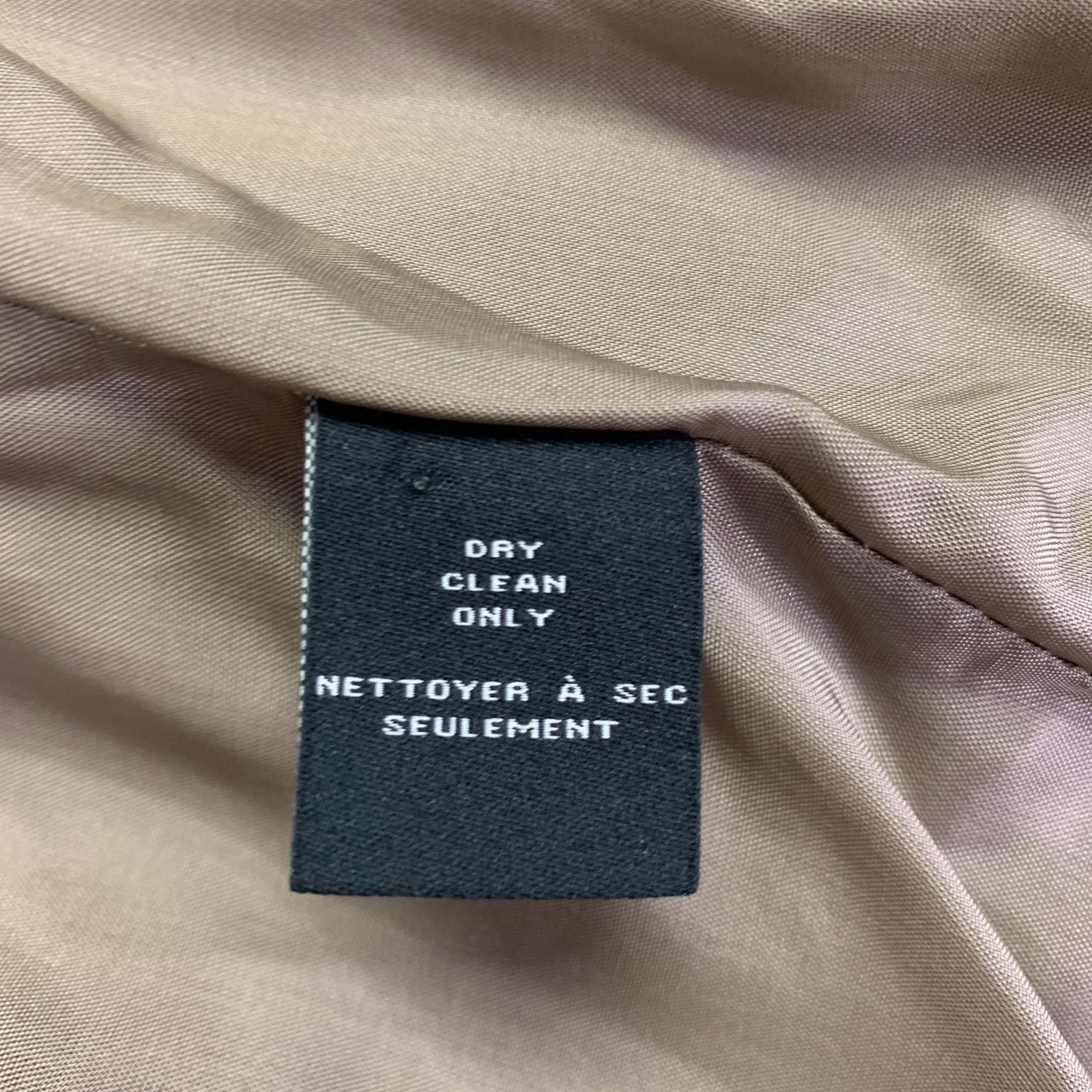 Marc by Marc Jacobs Size M Taupe Moleskin Cotton Notch Lapel Sport Coat Size 40R - 8 Thumbnail