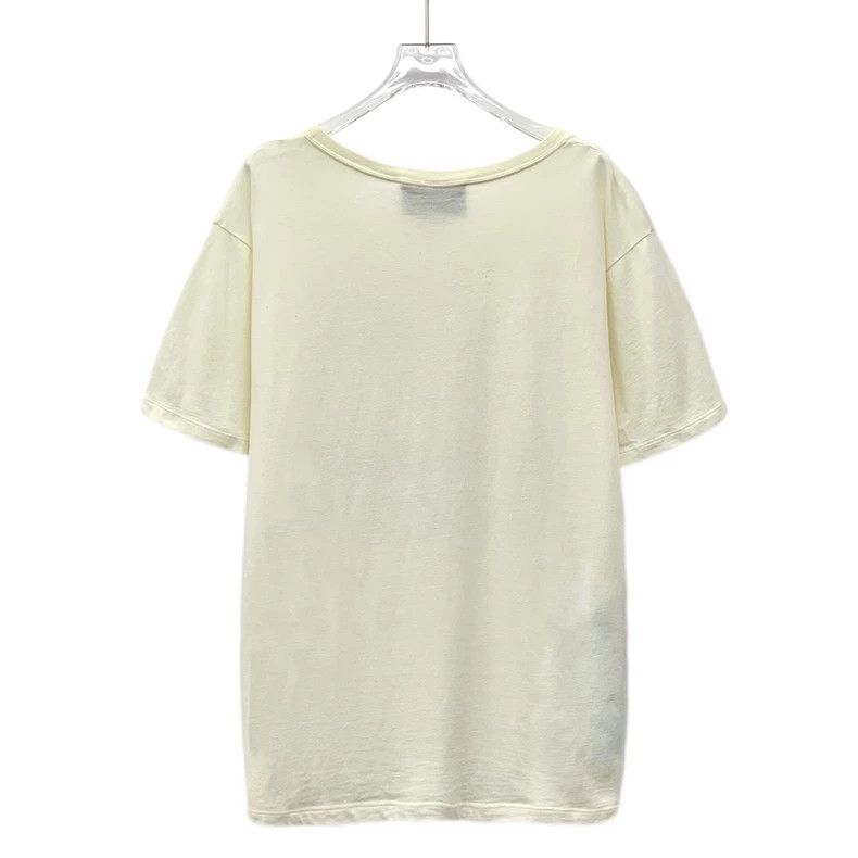 Gucci Gucci Co-branded beige Mickey Mouse printed cotton round-n Size US M / EU 48-50 / 2 - 2 Thumbnail