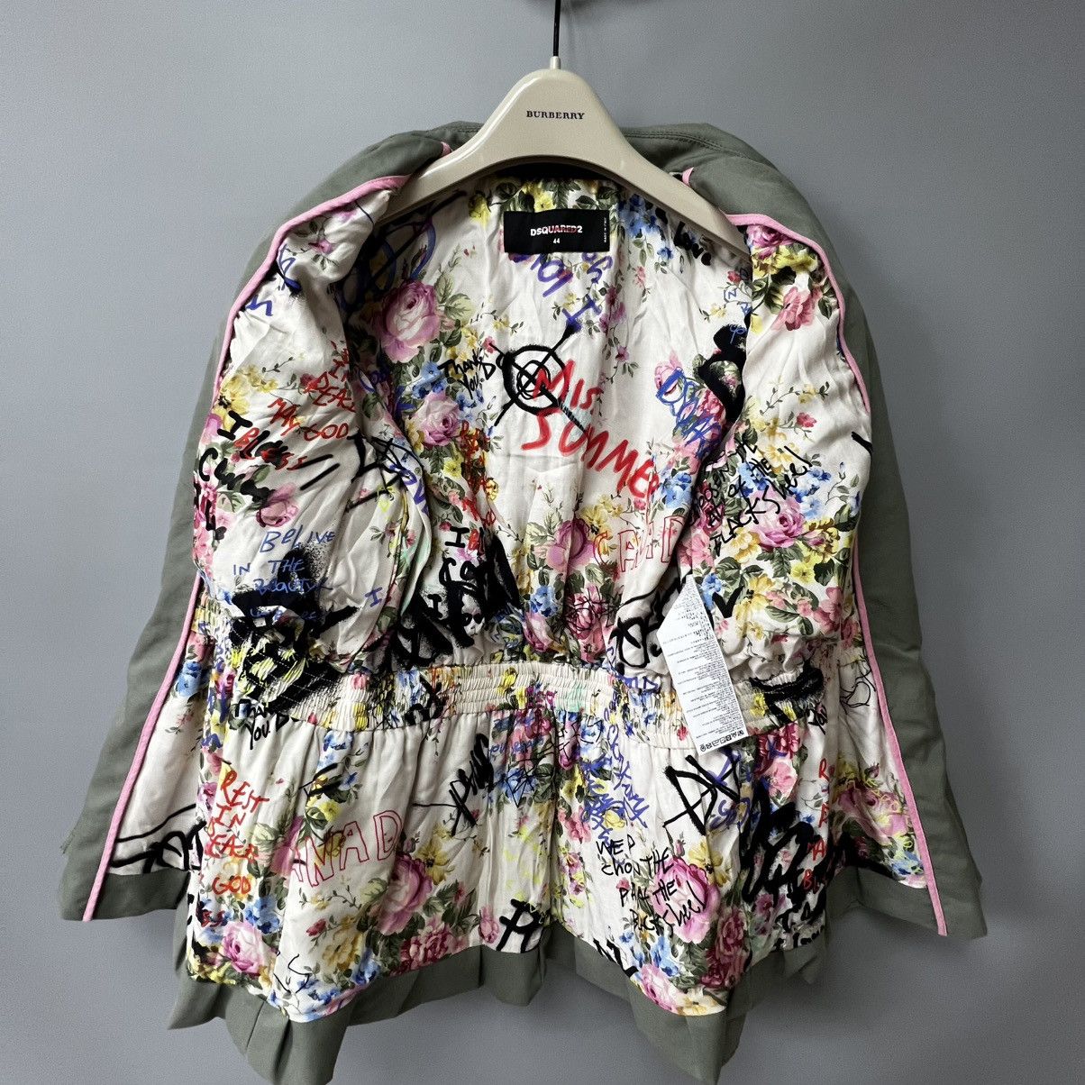 Dsquared2 Dsquared2 Military Belted Jacket Women’s Size M / US 6-8 / IT 42-44 - 22 Thumbnail