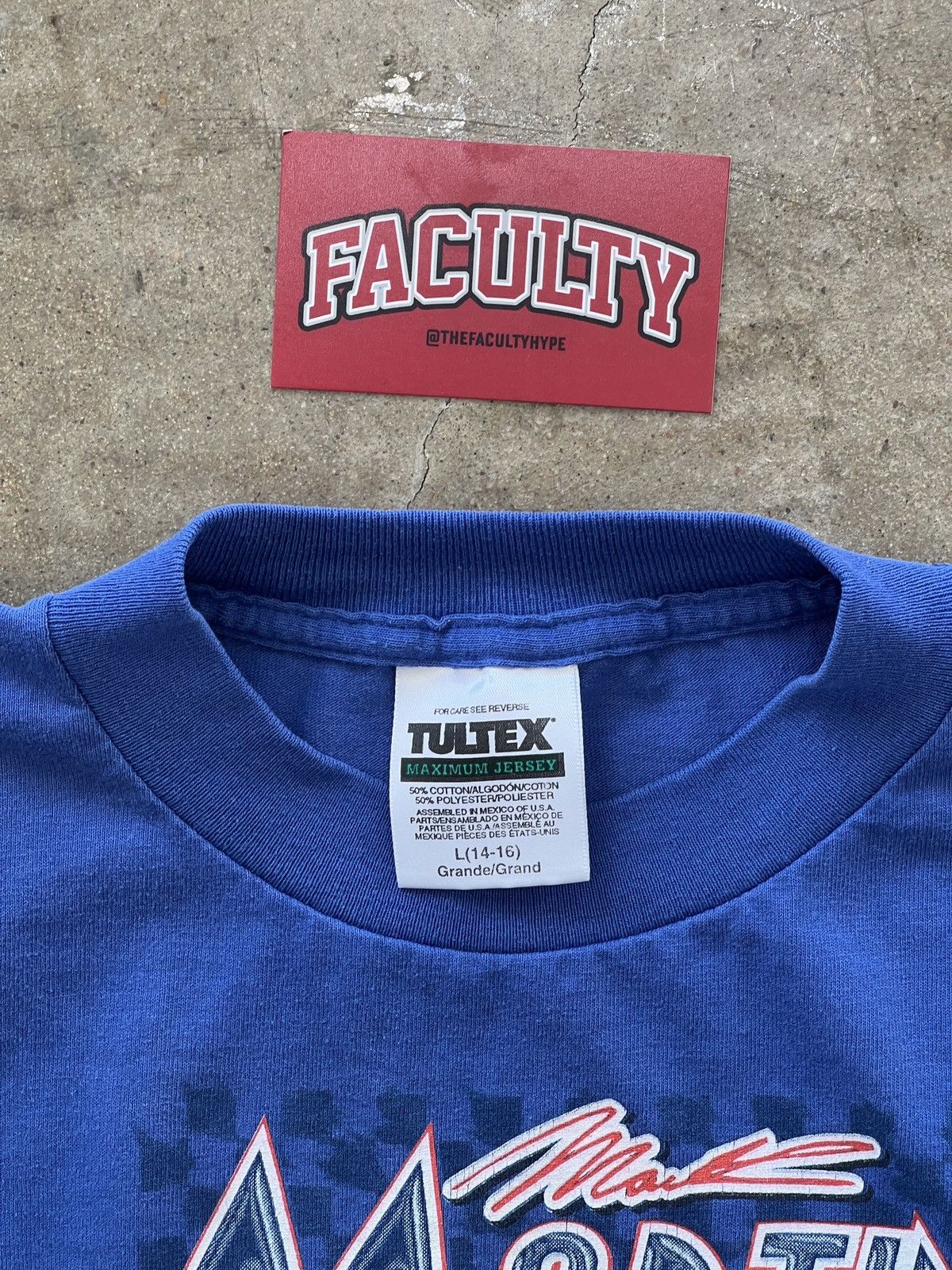 NASCAR Vintage NASCAR 2000 Mark Martin Racing Tee Youth Large 14-16 Size US XS / EU 42 / 0 - 3 Thumbnail