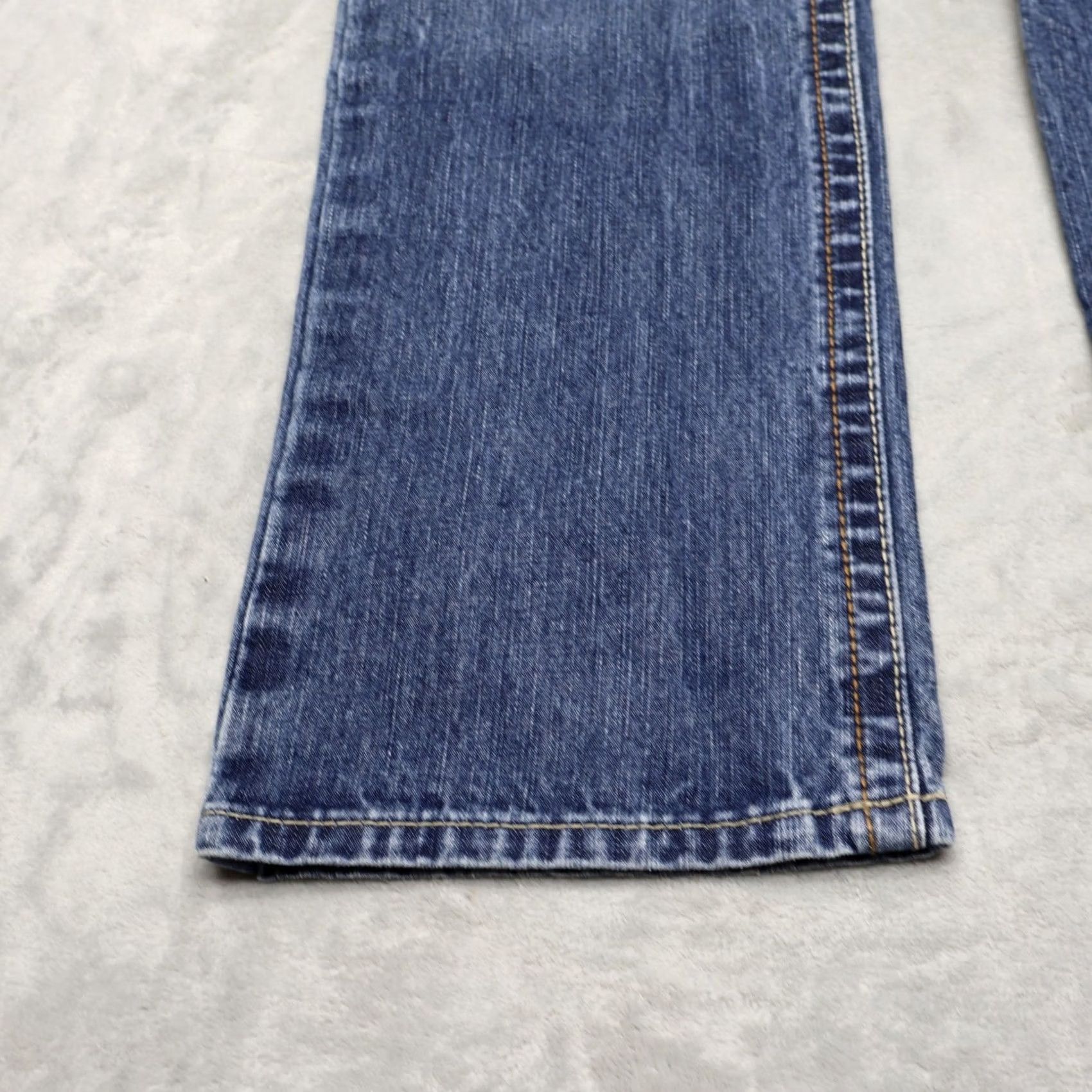 Ariat Ariat Jeans Mens 32x33 Blue Medium Wash Straight Leg Flame-Resistant 5-Pocket Denim M5 Regular Fit Mens Size US 32 / EU 48 - 3 Thumbnail