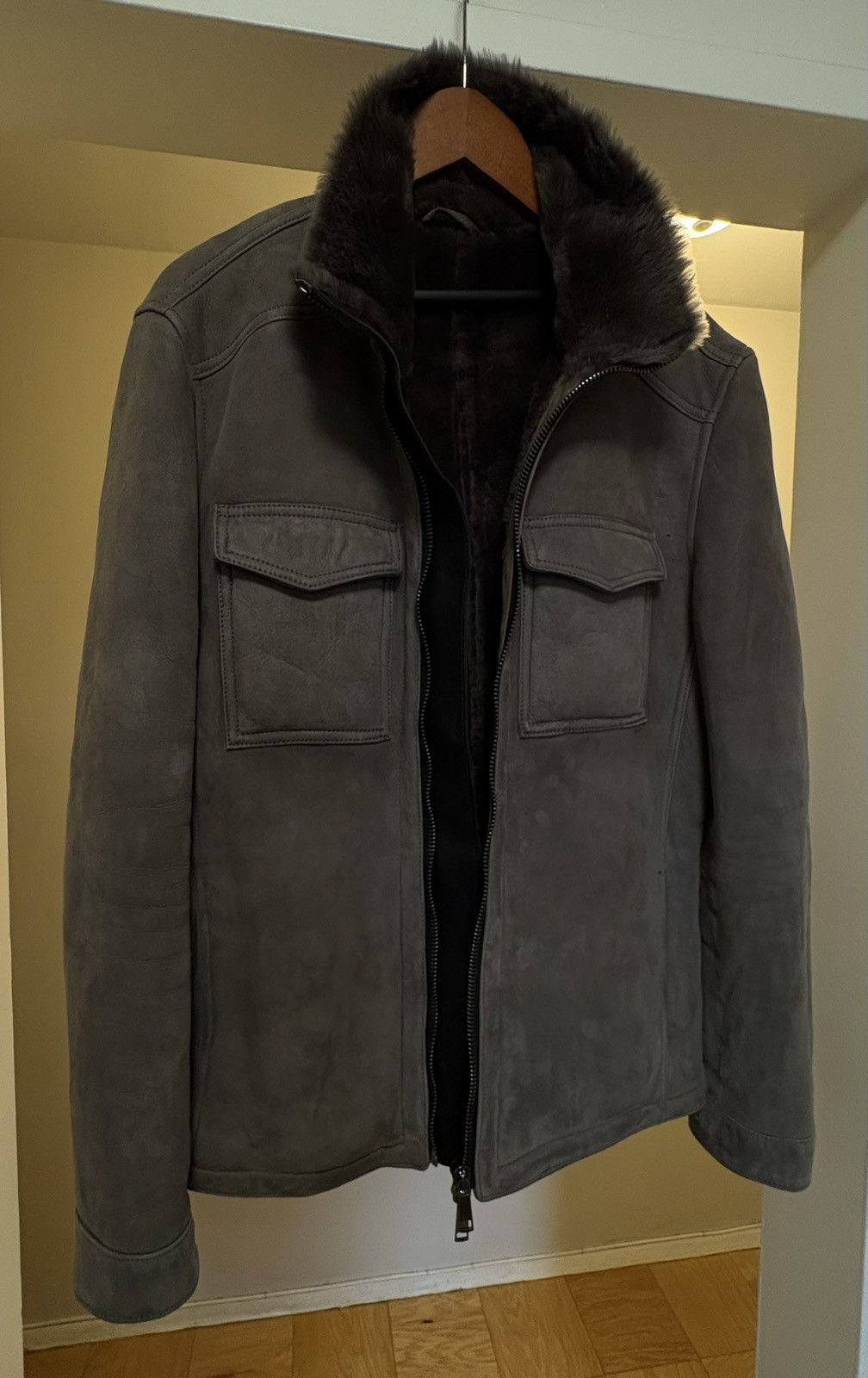 Tom Ford BNWT ARI SOHO Shearling Jacket Size US L / EU 52-54 / 3 - 4 Thumbnail
