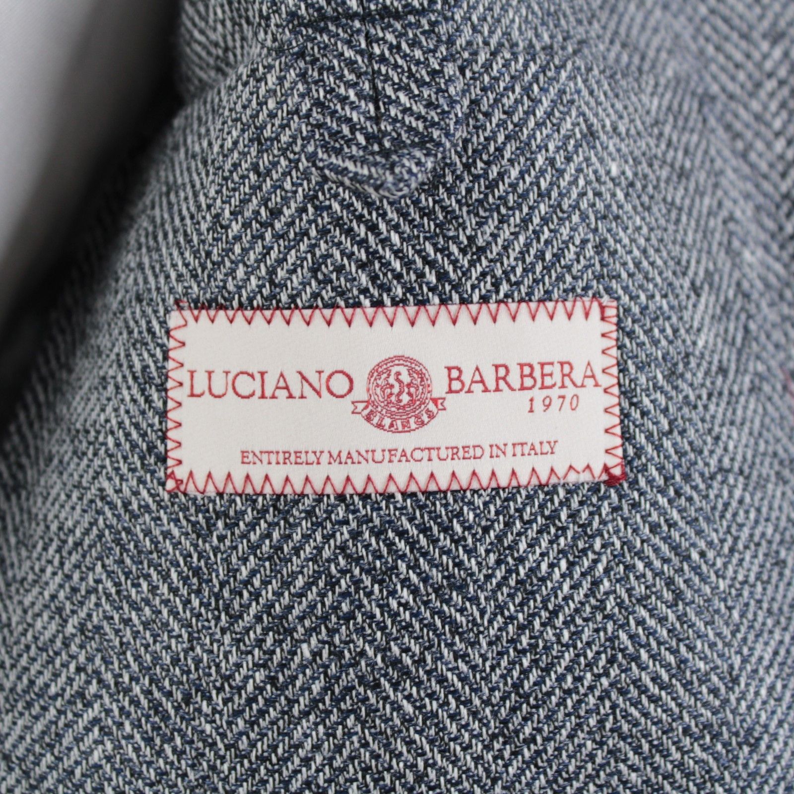 Luciano Barbera Luciano Barbera Sport Coat Size 40 US in Blue Size 40R - 7 Thumbnail