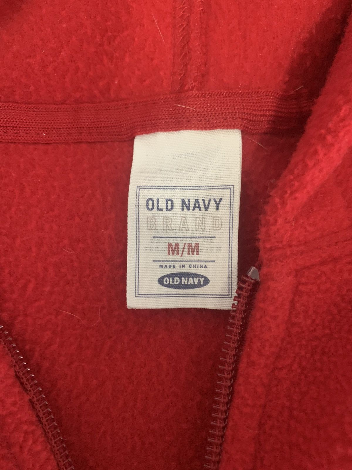 Old Navy Red Old Navy Zip-Up Size US M / EU 48-50 / 2 - 3 Thumbnail