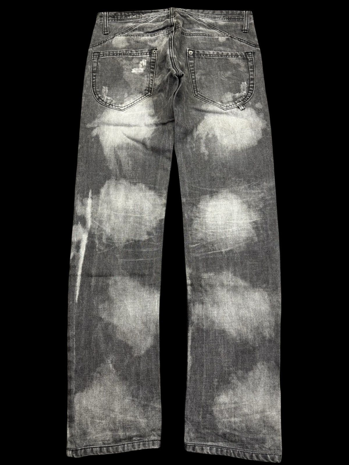 Japanese Brand Roenxsemanticdesign Japan Skull Sick Dope Fades Denim F724 Size US 31 - 2 Thumbnail