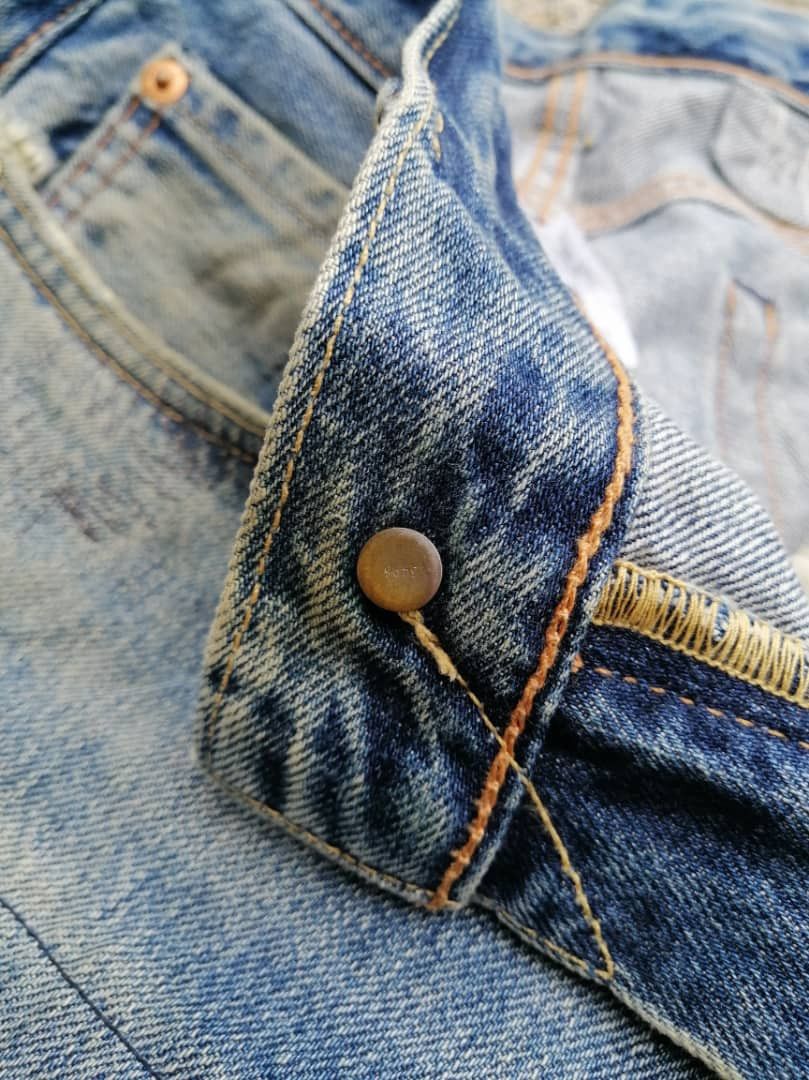 Levi's × Levi's Vintage Clothing Levi's Strauss Distressed Denim Jeans Size US 32 / EU 48 - 7 Thumbnail