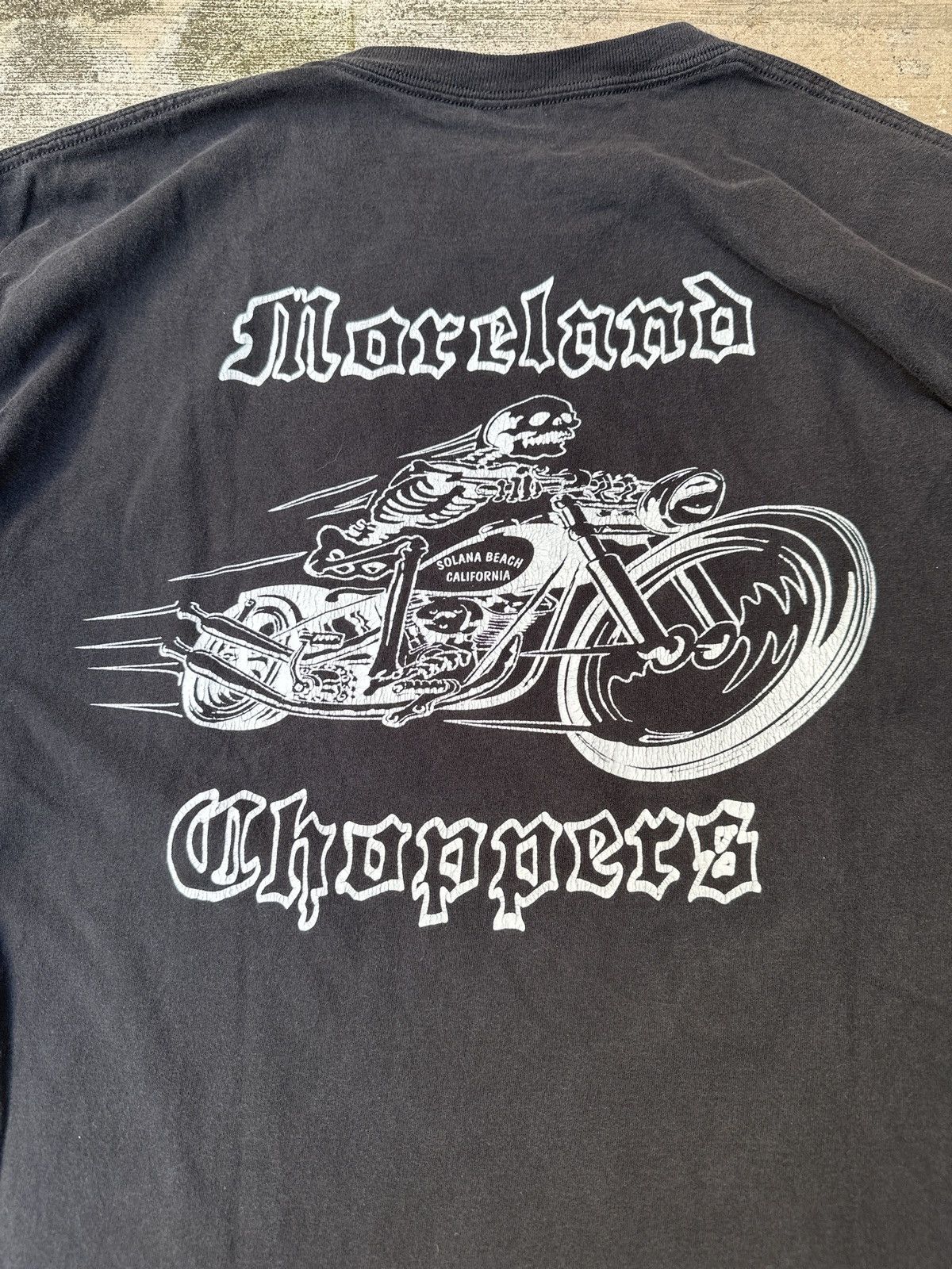 Vintage × West Coast Choppers Y2k 2000s Black West Coast Choppers Style Biker T-Shirt Size US L / EU 52-54 / 3 - 2 Thumbnail