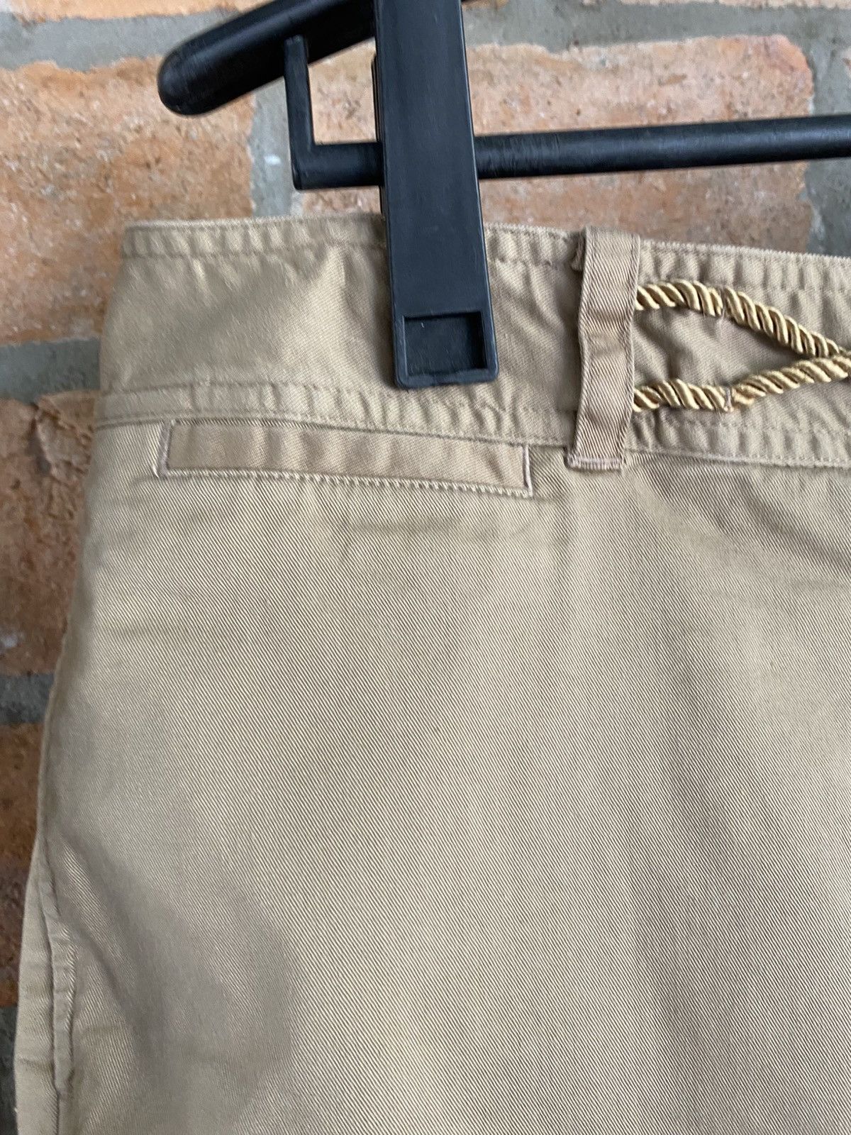 Ralph Lauren LAUREN RALPH Beige Tailored Shorts with Gold Rope Belt Size 36" / US 14 / IT 50 - 4 Thumbnail