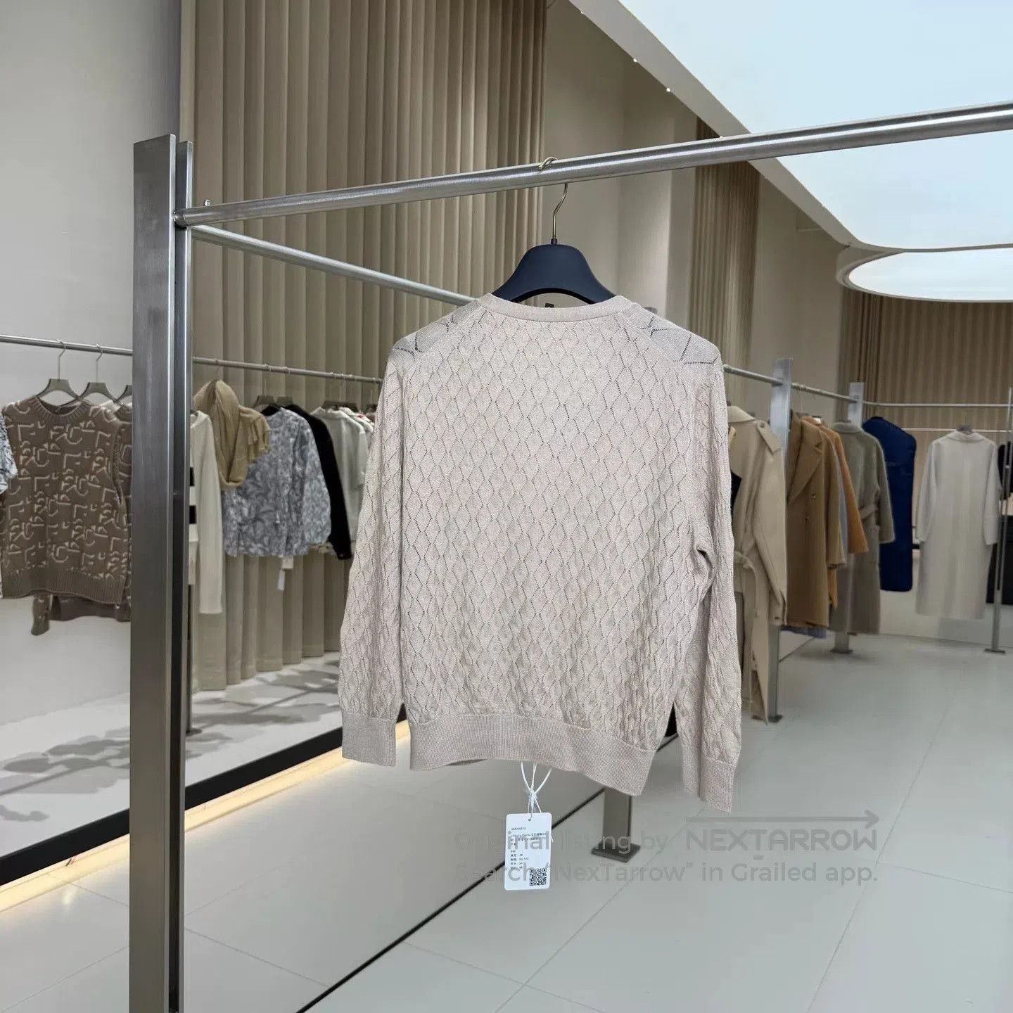 Loro Piana elegant beige cashmere. Size US S / EU 44-46 / 1 - 2 Thumbnail