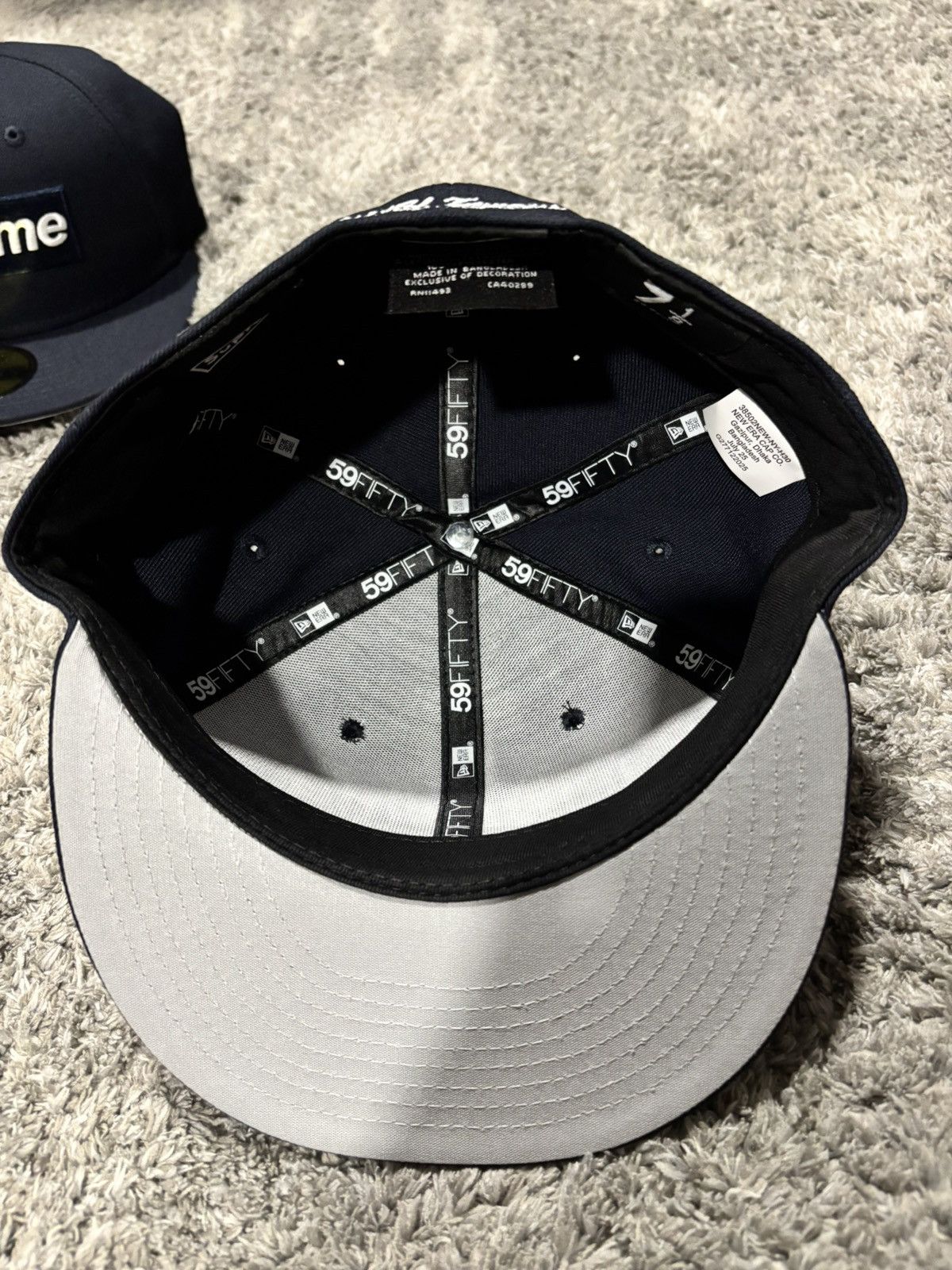 Supreme Supreme Cancer Awareness New Era Hat Size ONE SIZE - 4 Thumbnail