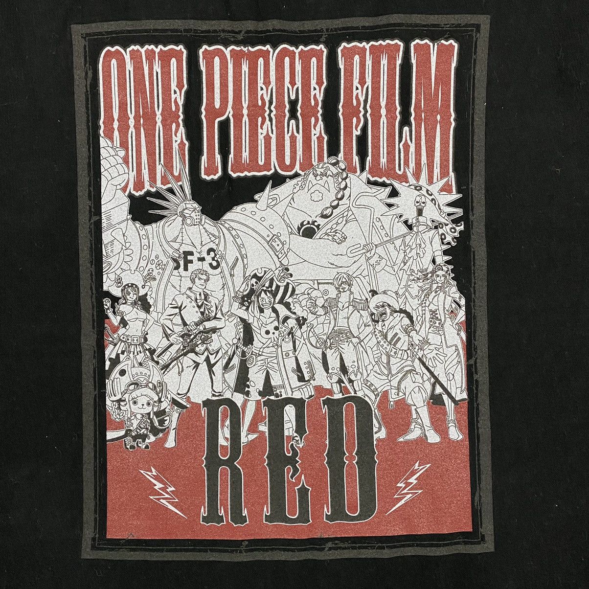 Anime ONE PIECE FILM RED 2022 MOVIE ANIME TEE Size US XL / EU 56 / 4 - 3 Thumbnail