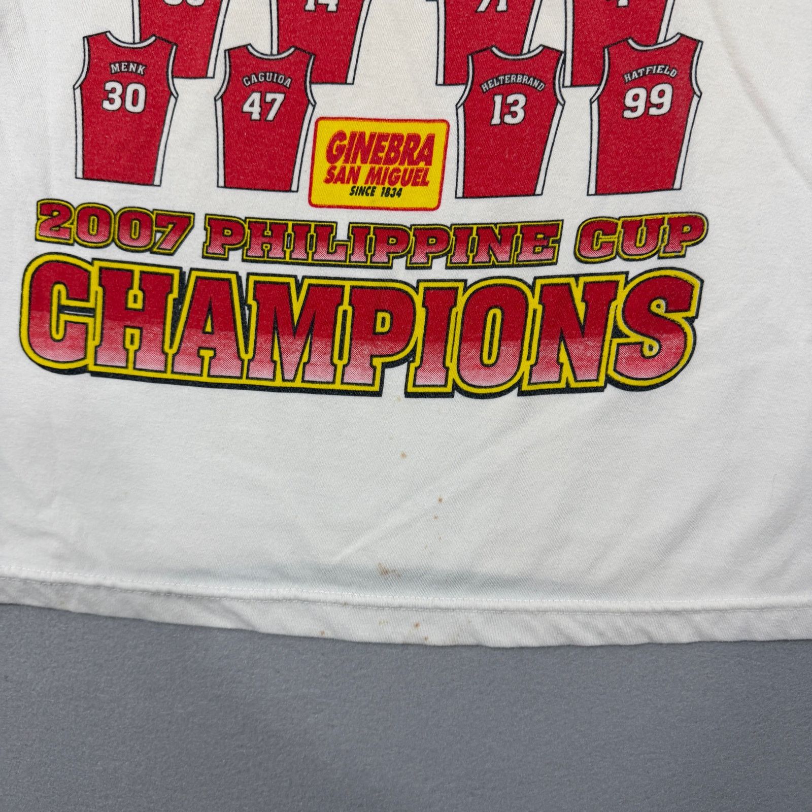 Vintage Vintage Barangay Ginebra Kings Philippine Champions Shirt Size US M / EU 48-50 / 2 - 3 Thumbnail