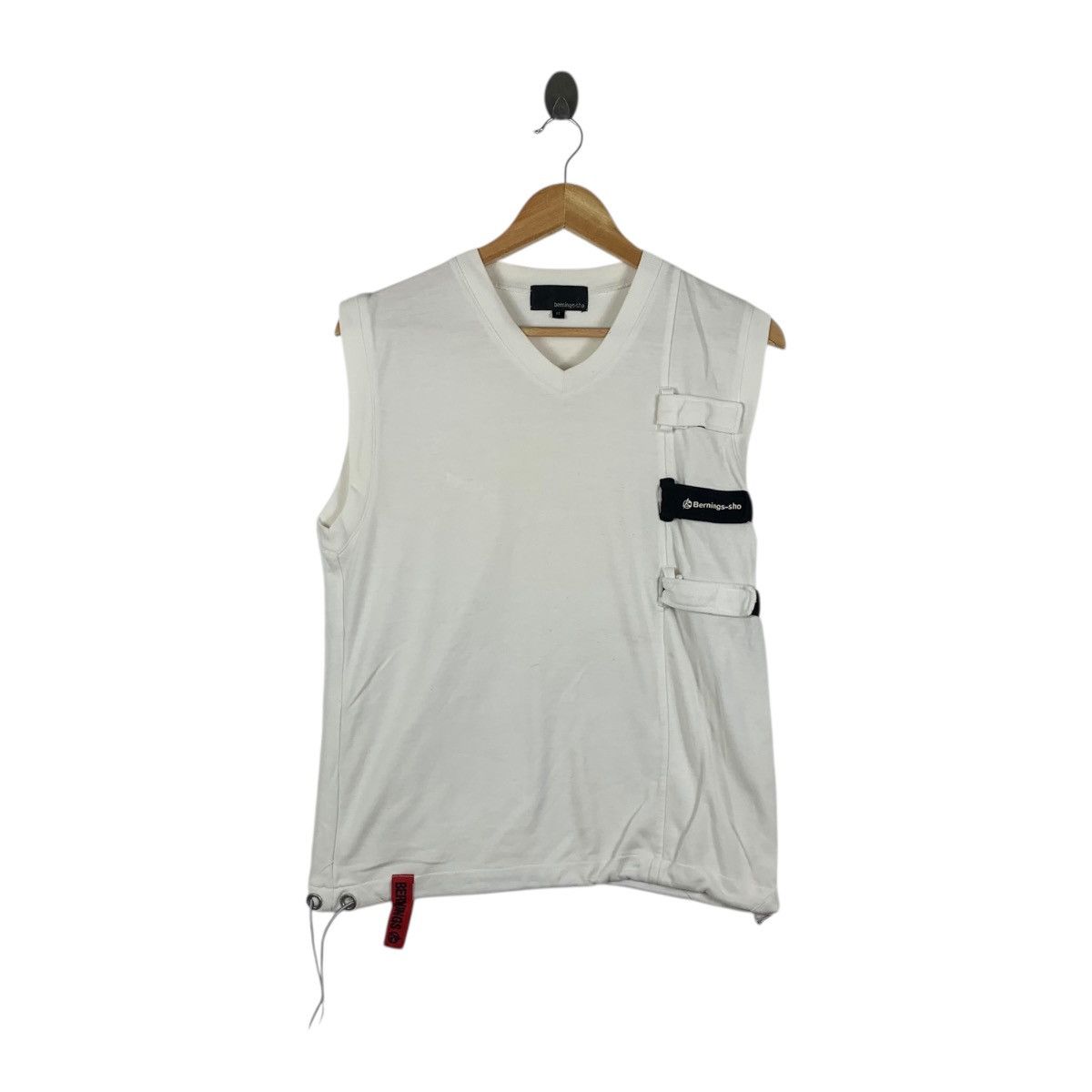 BERNINGS SHO BERNINGS SHO JAPAN Survival Punk Tank Top Tee Shirt V Neck Size M / US 6-8 / IT 42-44 - 1 Thumbnail