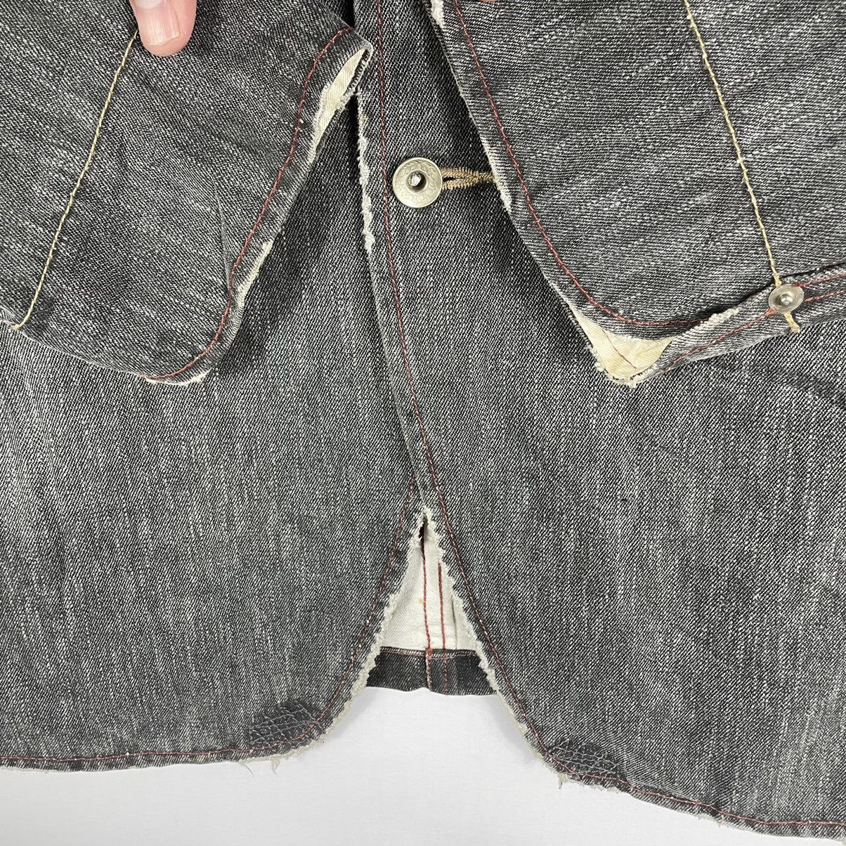 Japanese Brand × Vintage 🔥Rare🔥🇯🇵Power To People Distress Stylish Buttons Chore Jacket Size US S / EU 44-46 / 1 - 9 Thumbnail