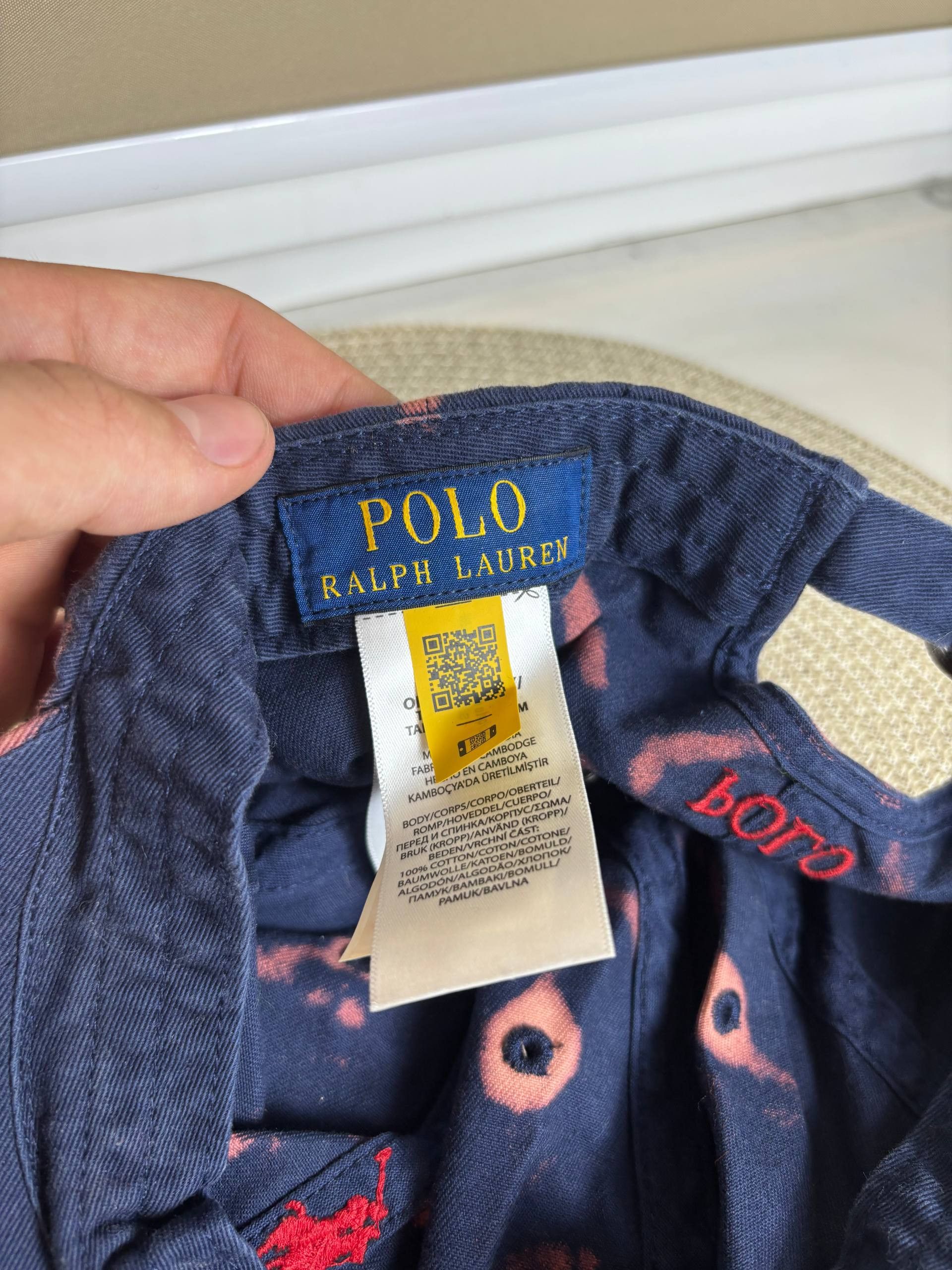 Polo Ralph Lauren Polo Ralph Lauren 1 of 1 Custom Handmade Cap Hat O/S PRL Size ONE SIZE - 10 Thumbnail