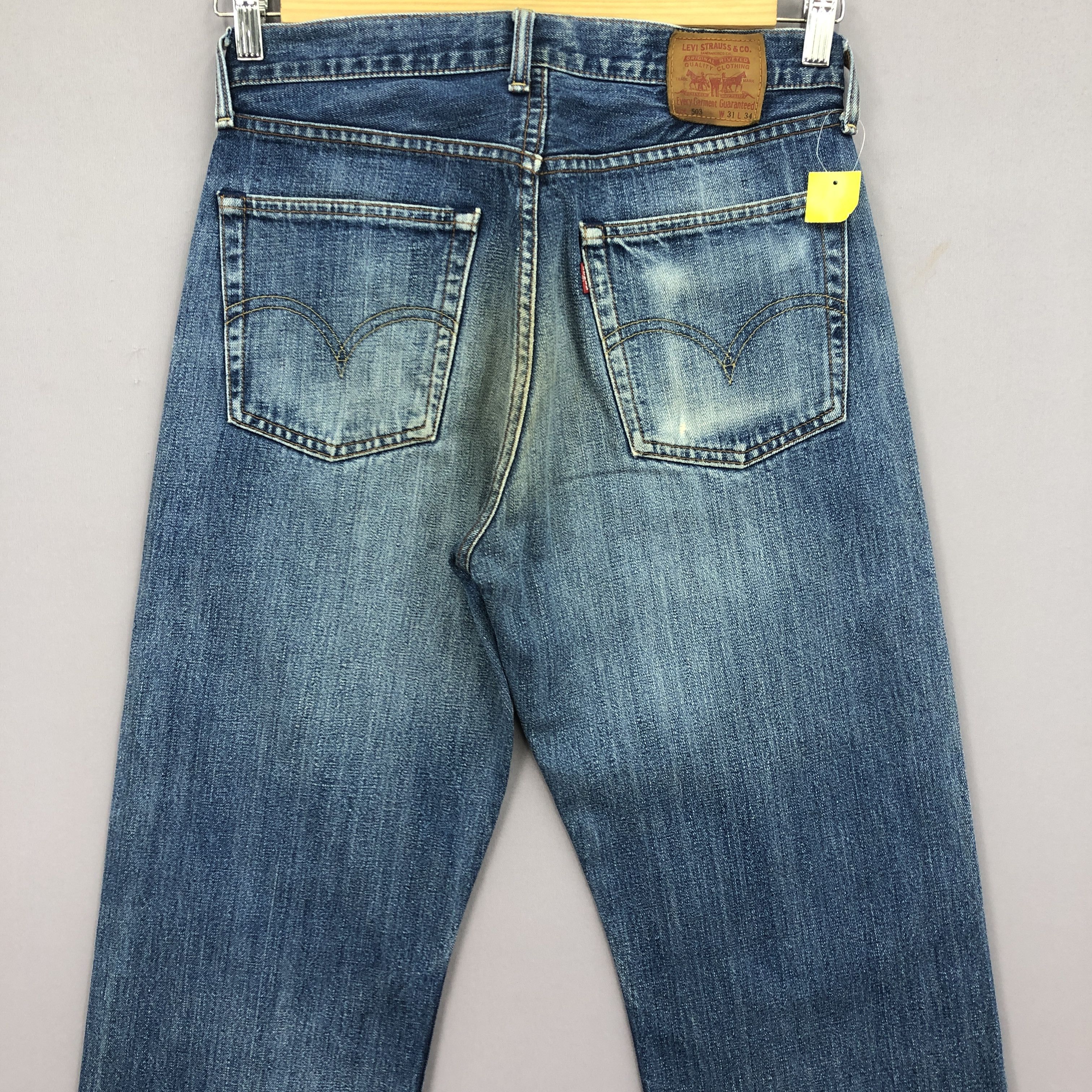Levi's Vintage Levi's Faded Denim Washed Blue Levis 503 Jeans Size 28" / US 6 / IT 42 - 4 Thumbnail