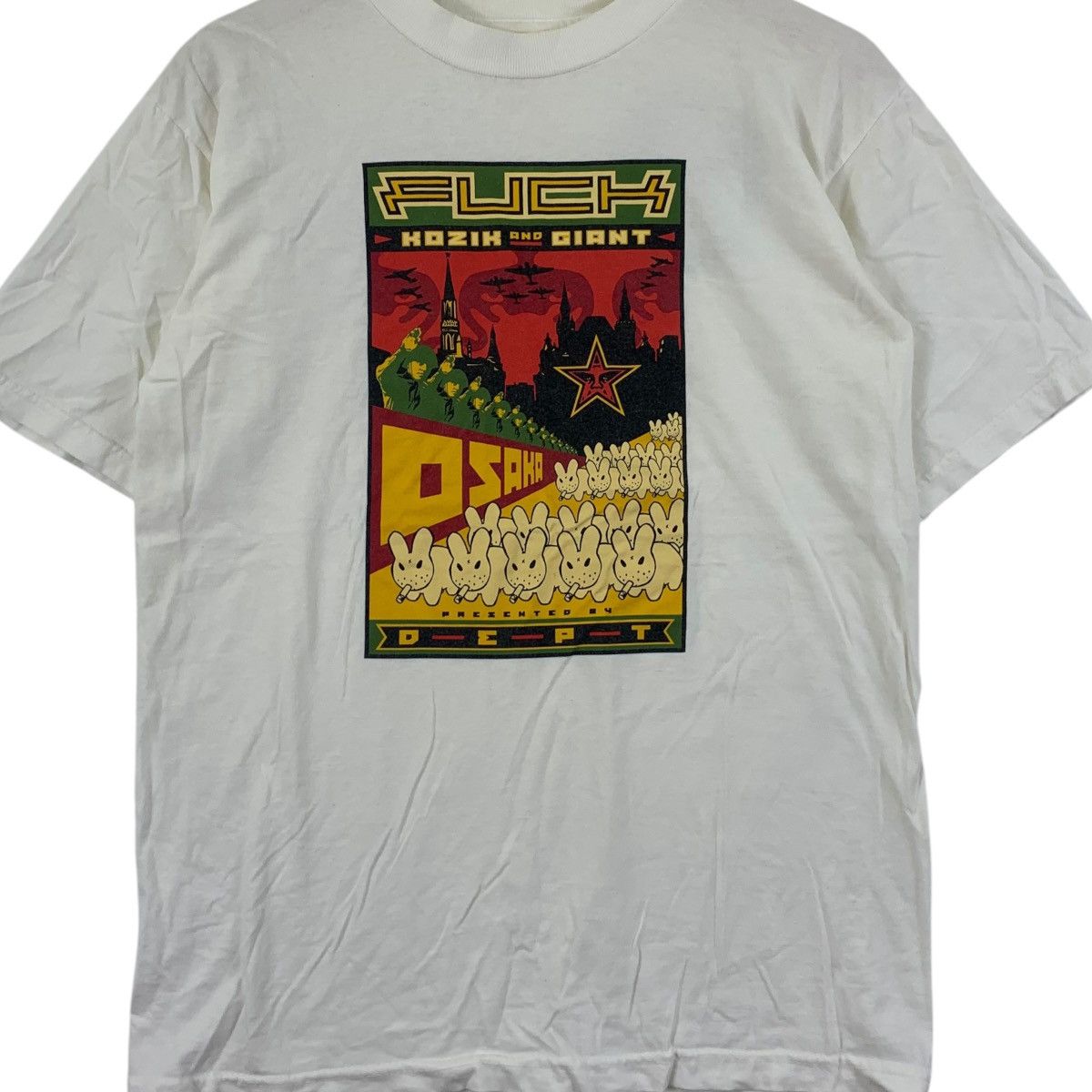 Obey OBEY x FRANK KOZIK x KOROSEAL Illustration Tee Shirt Top Size US M / EU 48-50 / 2 - 3 Thumbnail