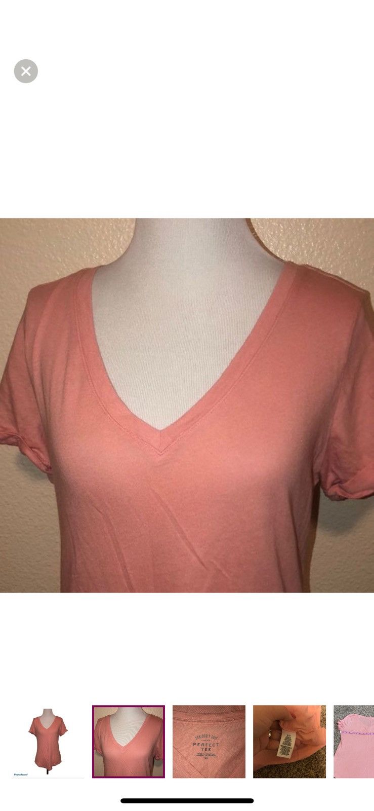 Aeropostale Aeropostale small perfect pink tee Size S / US 4 / IT 40 - 4 Thumbnail