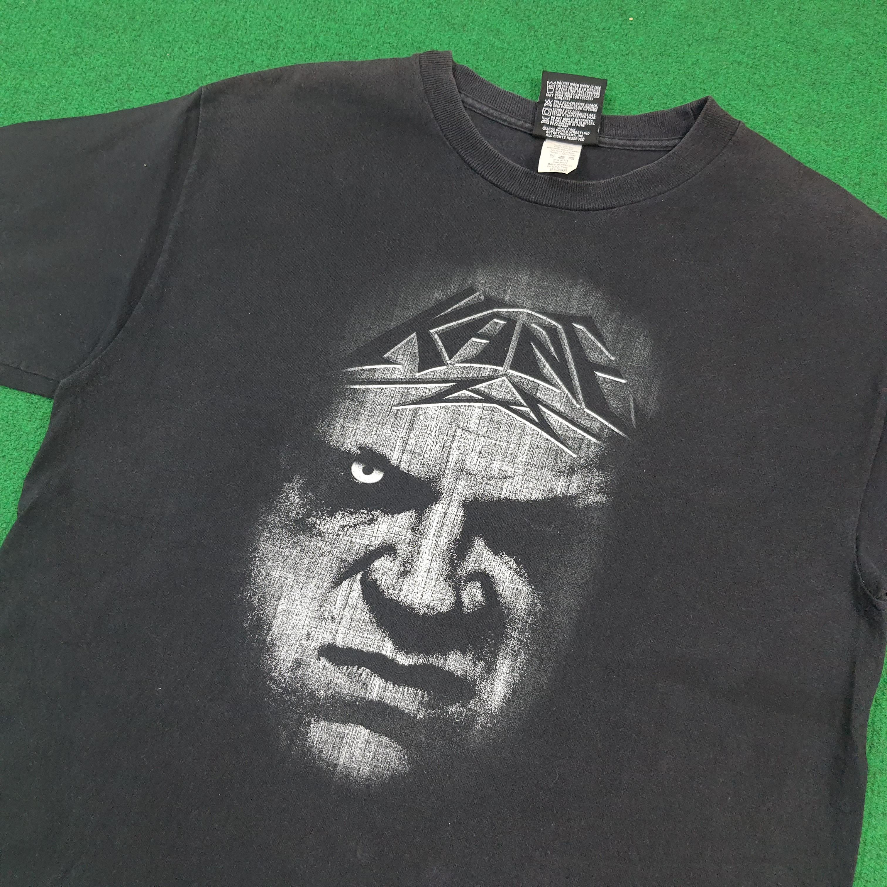 WWE Vintage WWE Kane American Wrestler Tshirt C299N3 Size US M / EU 48-50 / 2 - 2 Thumbnail