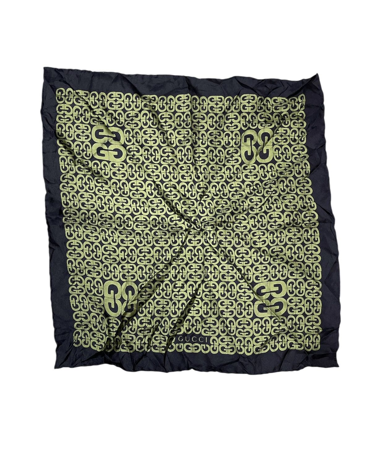 Gucci Gucci Monogram Mini Silk Scarf Size ONE SIZE - 1 Thumbnail
