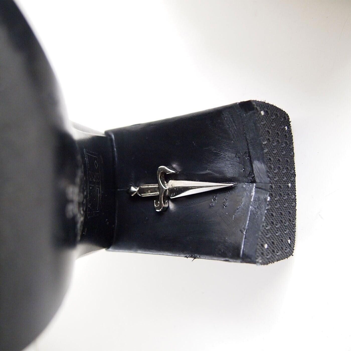 Paciotti Paciotti Square Toe Boots Black Leather Size US 6 EU 36 $660 Size US 6 / IT 36 - 8 Thumbnail