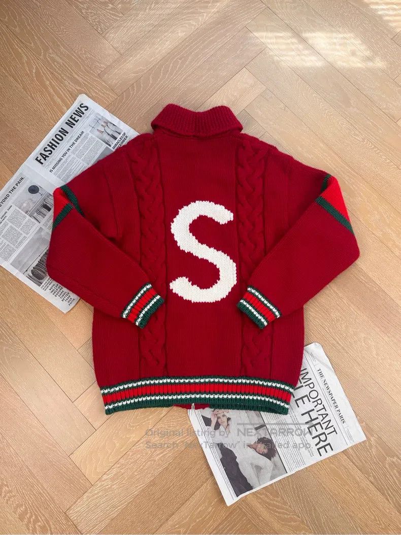 Gucci Gucci Twisted knitted zipper knitted sweater cardigan coat Size M / US 6-8 / IT 42-44 - 2 Thumbnail