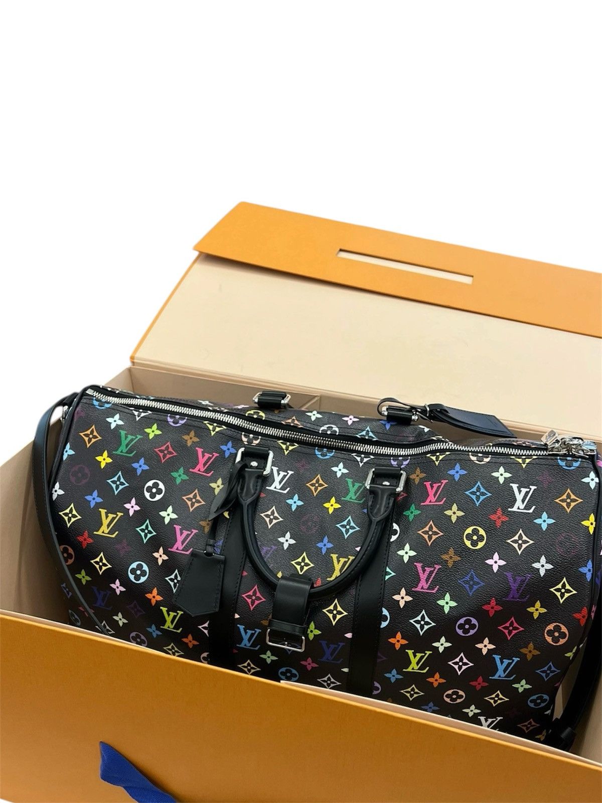 Louis Vuitton × Takashi Murakami Louis Vuitton x Takashi Murakami 50 Monogram Keepall limited Size ONE SIZE - 9 Thumbnail