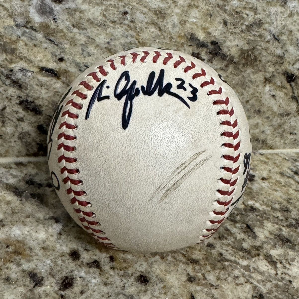 MLB × Vintage Alpine Cowboys MLB Minor League Baseball Autographed Ball Size ONE SIZE - 5 Thumbnail