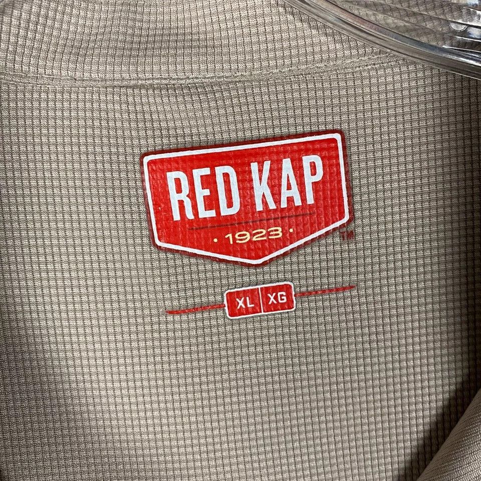 Other Red Kap Polo Shirt Women's XL Short Sleeve 100% Polyester Size XL / US 12-14 / IT 48-50 - 3 Thumbnail