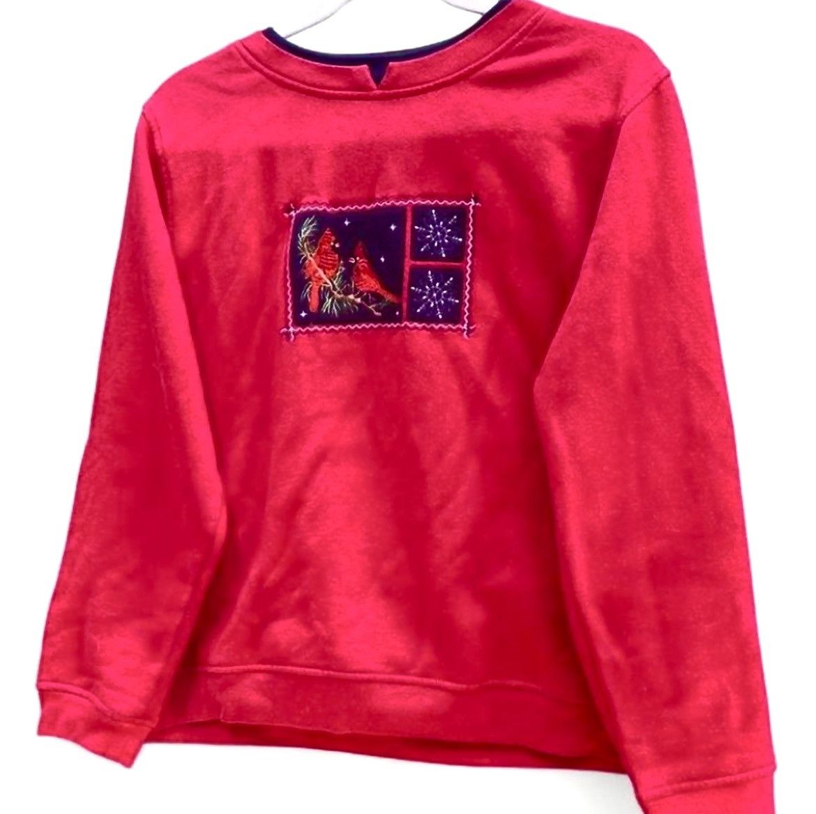 Vintage Vintage Shenanigans PXL Red Sweatshirt Embroidered Cardinals Size XL / US 12-14 / IT 48-50 - 1 Thumbnail