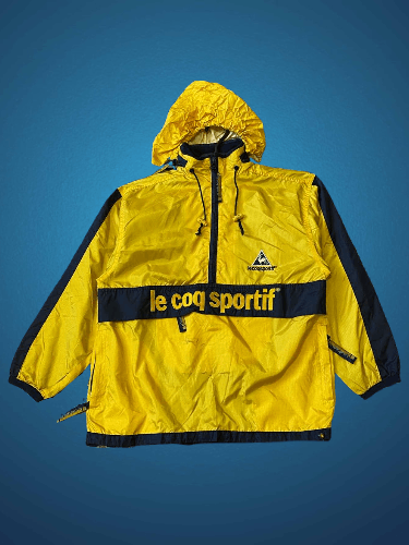 Le Coq Sportif Vintage Le Coq Sportif Nylon Zip Light Jacket Size M Size US M / EU 48-50 / 2 - 1 Thumbnail