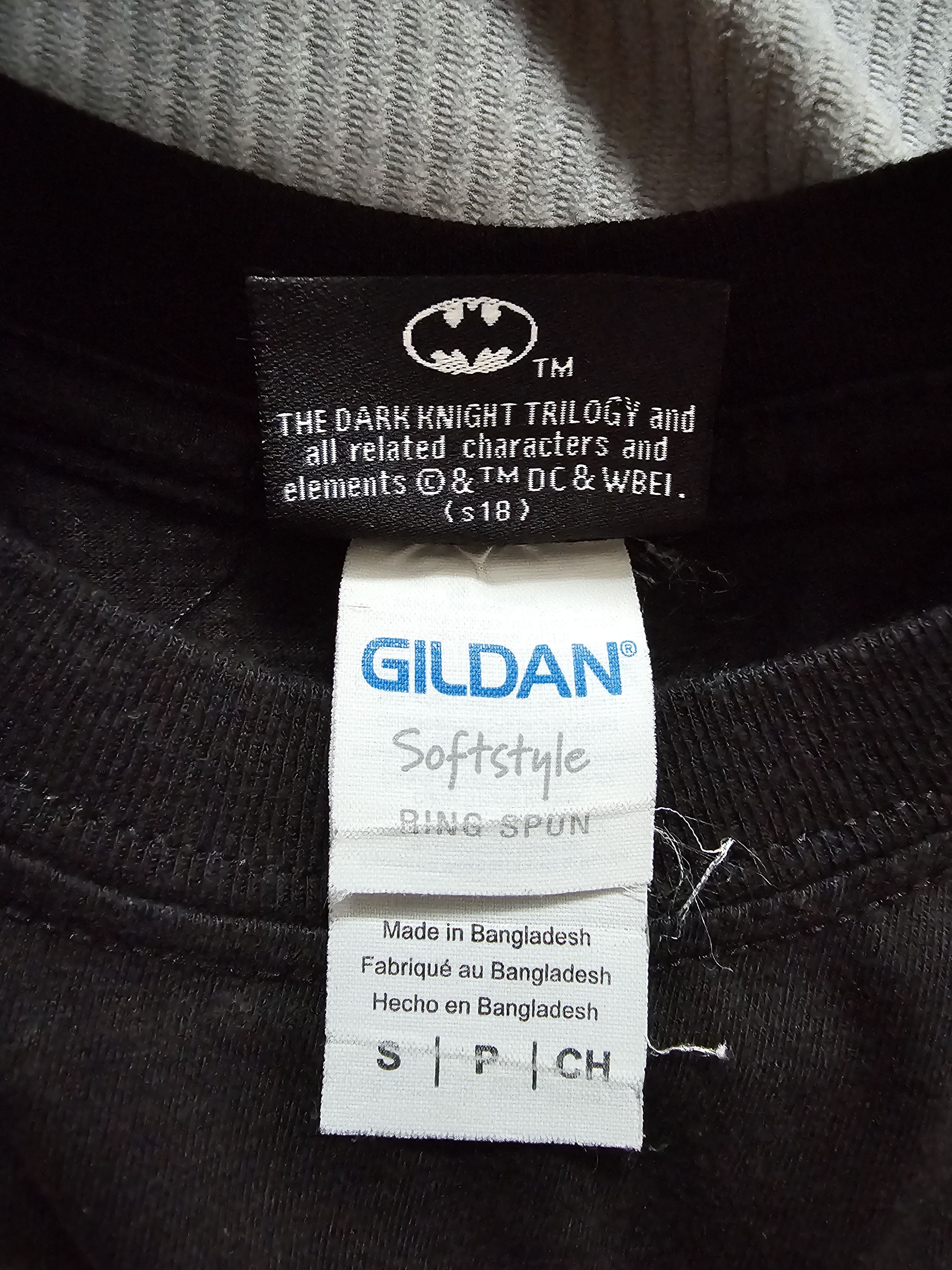 Gildan BATMAN DARK KNIGHT FILM DC Size US XS / EU 42 / 0 - 9 Thumbnail