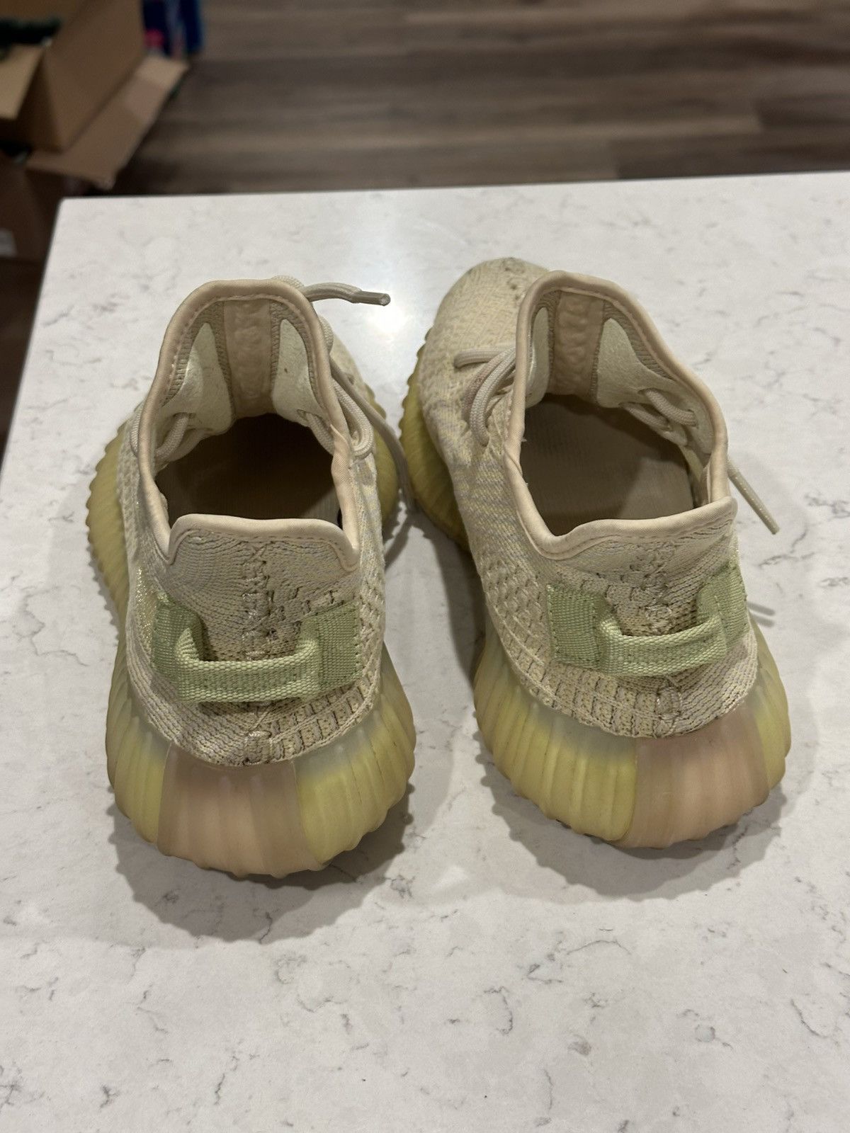 Yeezy YEEZY BOOST 350v2 Flax Size US 6.5 / EU 39-40 - 3 Thumbnail