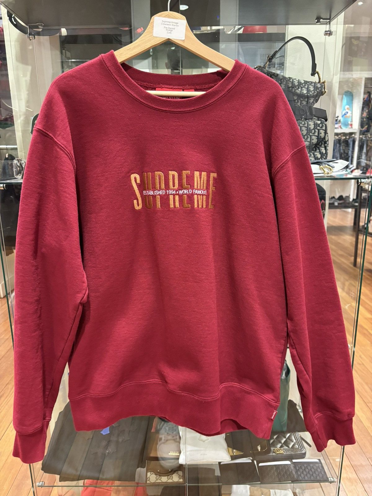 Supreme Supreme Vintage Crewneck Size US XL / EU 56 / 4 - 1 Thumbnail