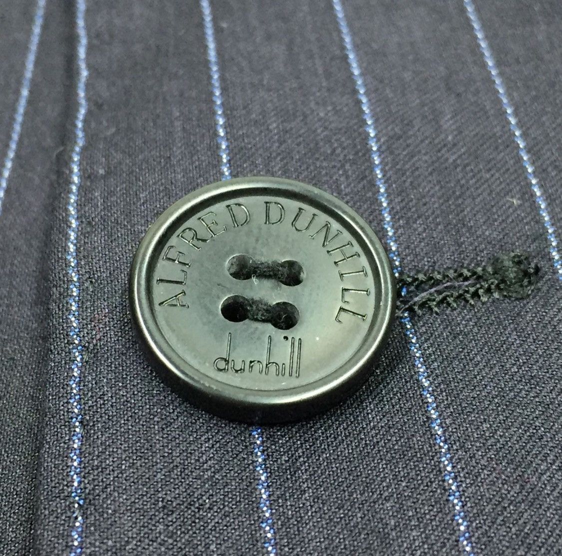 Alfred Dunhill × Designer Dunhill Classic Wool Blazer Men’s Black Jacket Size 52R - 12 Thumbnail