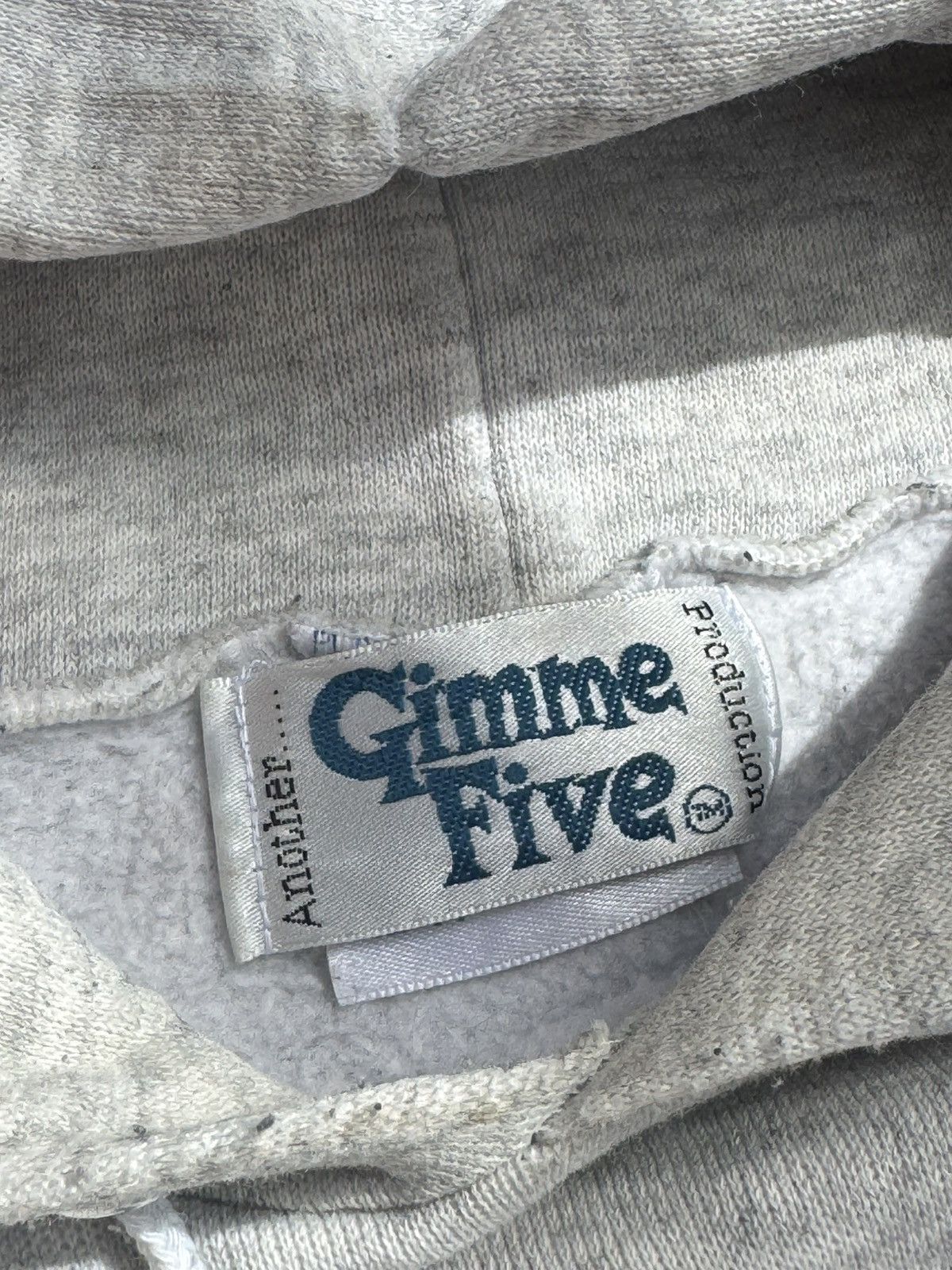 Hanes Vintage Gimme five x Judy blame (punk graphic) hoodie Size US L / EU 52-54 / 3 - 8 Thumbnail