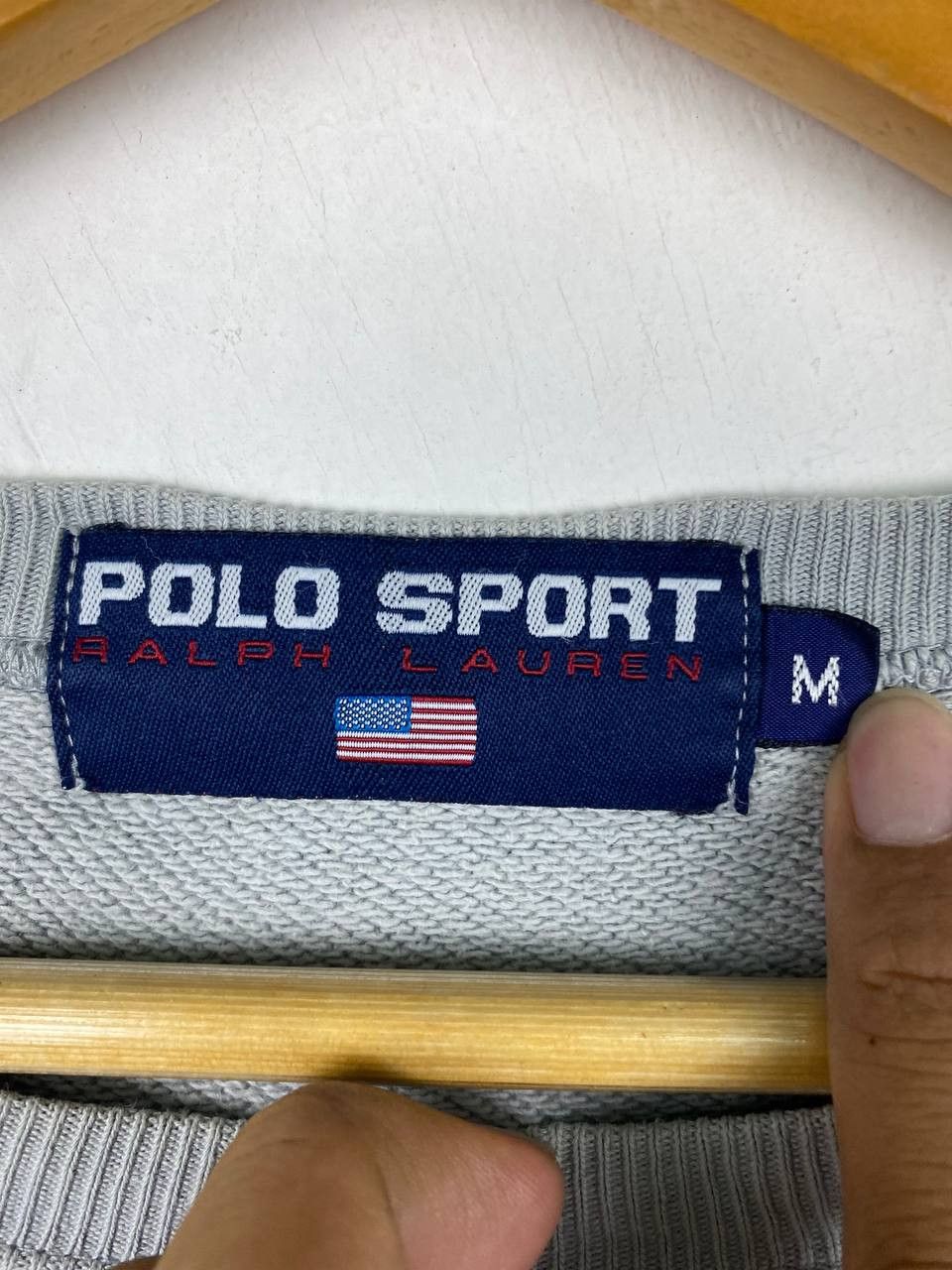 Polo Ralph Lauren vintage polo sport ralph lauren nice design sweatshirt Size US M / EU 48-50 / 2 - 4 Thumbnail