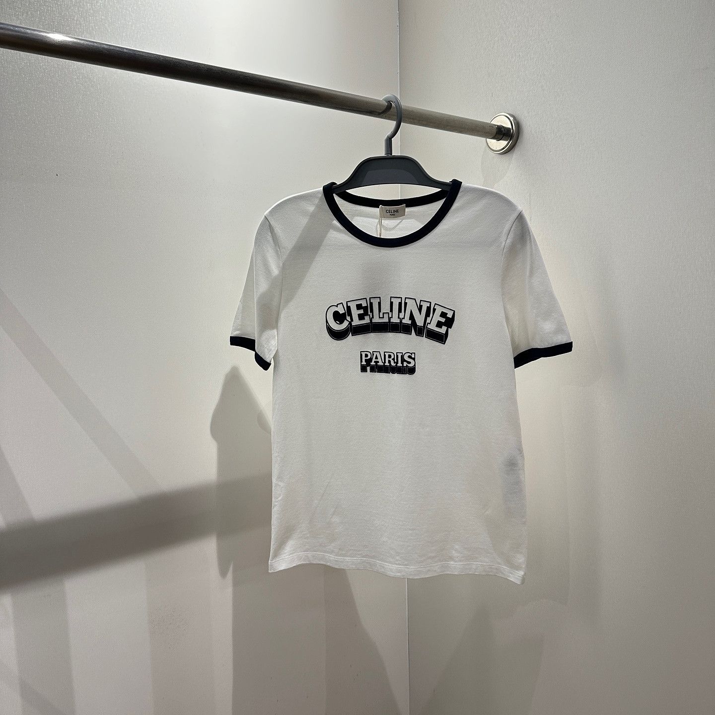 Celine CELINE Logo Graphic T-Shirt Size S Size S / US 4 / IT 40 - 1 Thumbnail