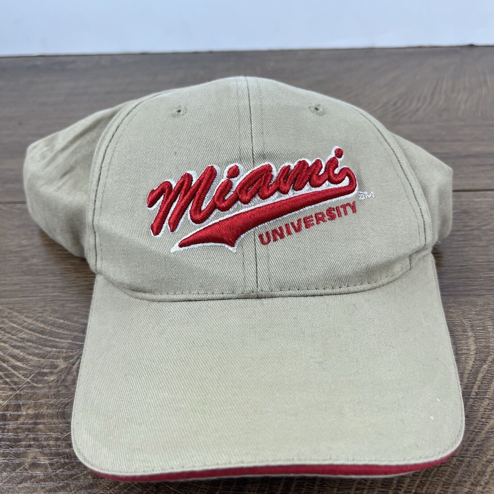 Other Miami Redhawks Hat Miami University Brown Cap Adjustable Bro Size ONE SIZE - 2 Thumbnail