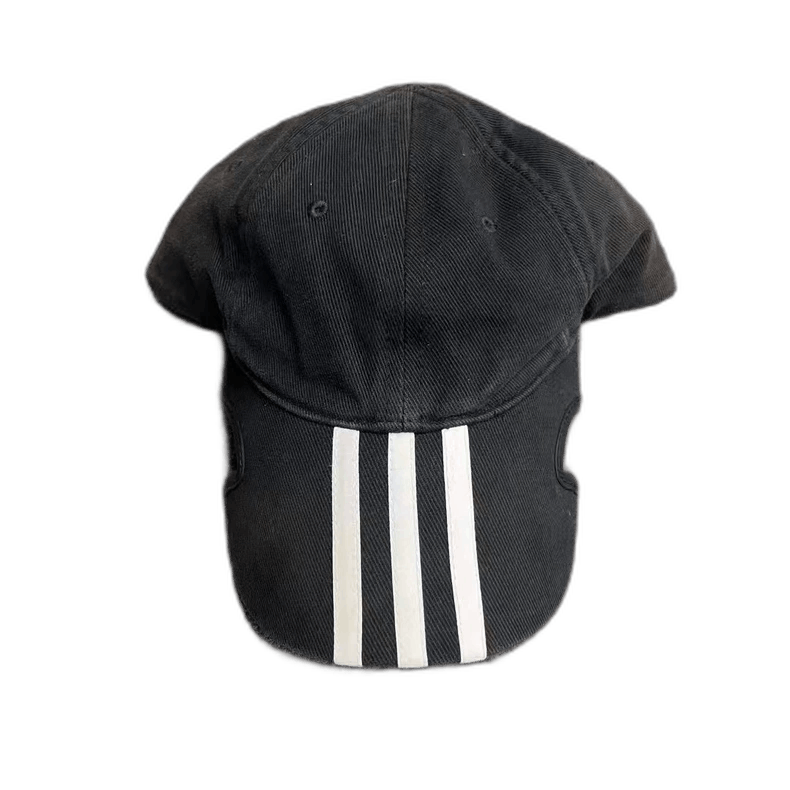Balenciaga Balenciaga Adidas Black Logo Baseball Cap Size ONE SIZE - 1 Thumbnail