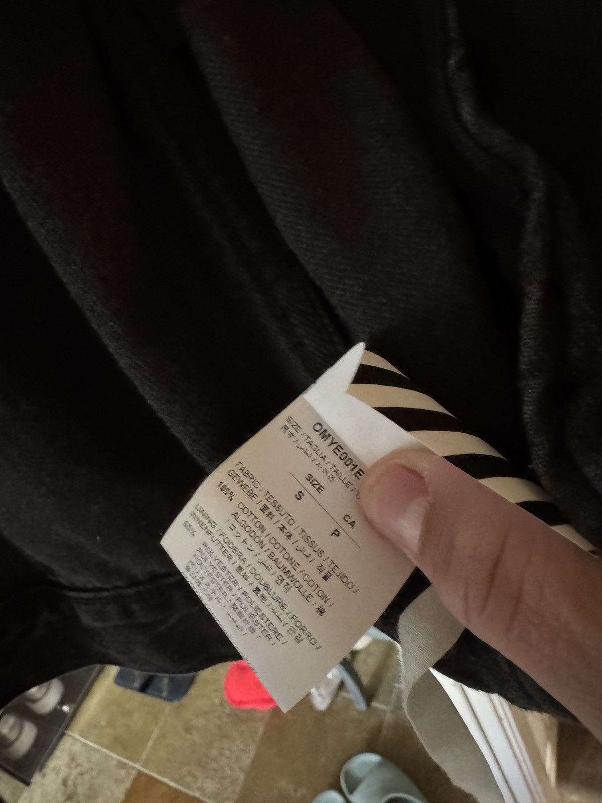 Off-White Off White denim jacket size S Size US S / EU 44-46 / 1 - 7 Thumbnail